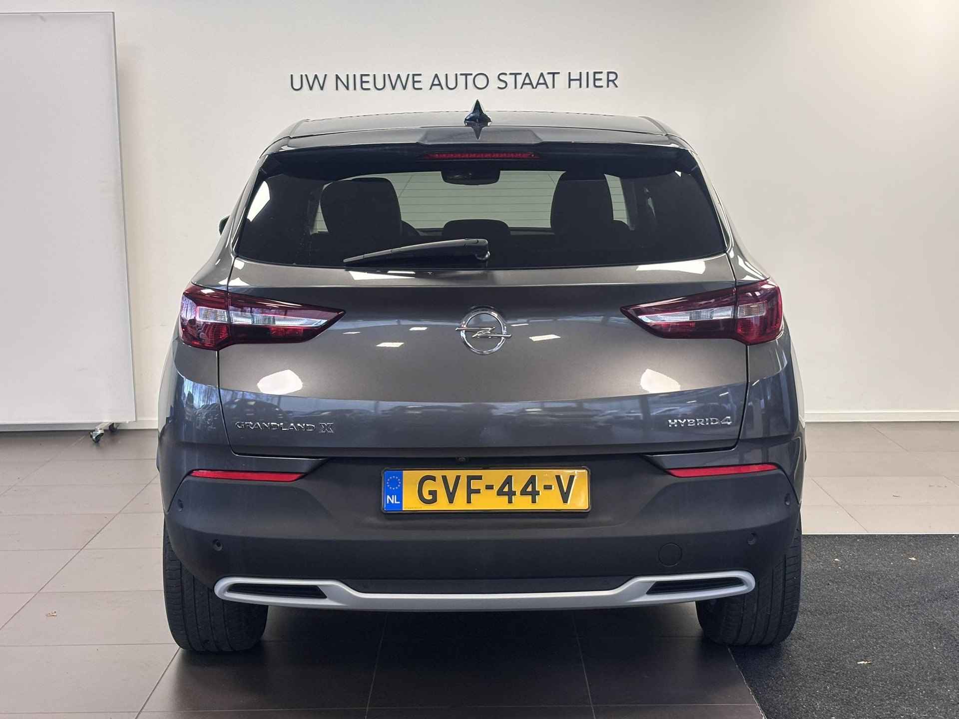 Opel Grandland X 1.6 Turbo HYbrid4 300 pk 4x4 Elegance |AGR-COMFORTSTOEL|KEYLESS ENTRY|360° CAMERA|ELEK. ACHTERKLEP|DAB+|ISOFIX| - 6/71