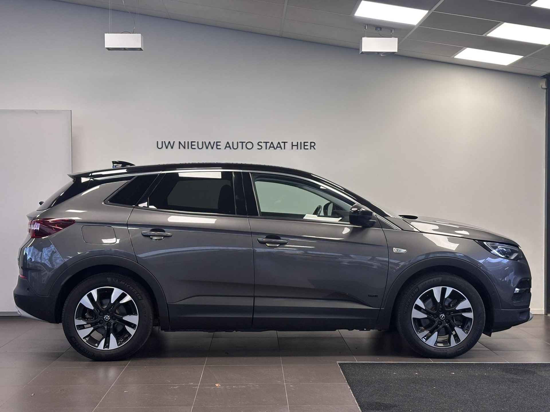 Opel Grandland X 1.6 Turbo HYbrid4 300 pk 4x4 Elegance |AGR-COMFORTSTOEL|KEYLESS ENTRY|360° CAMERA|ELEK. ACHTERKLEP|DAB+|ISOFIX| - 9/71