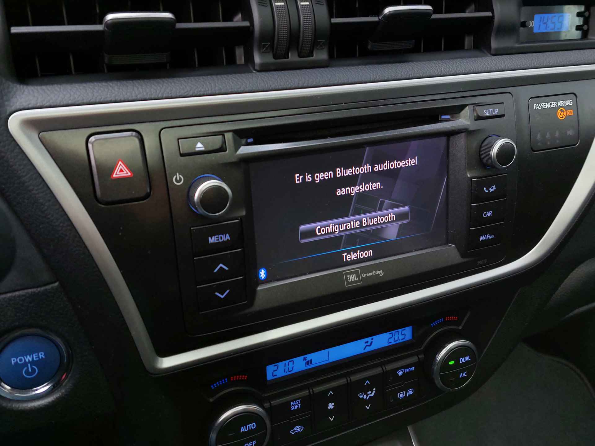 Toyota Auris 1.8 Hybrid 100pk Automaat Lease Pro 5-Deurs | Navi | Bi-Xenon | Clima | Cruise | Panoramadak | Keyless Entry | Pdc V+A+Assist+Camera | Licht+Regensensor | Privacy Glass | 17''lm | Trekhaak - 15/52
