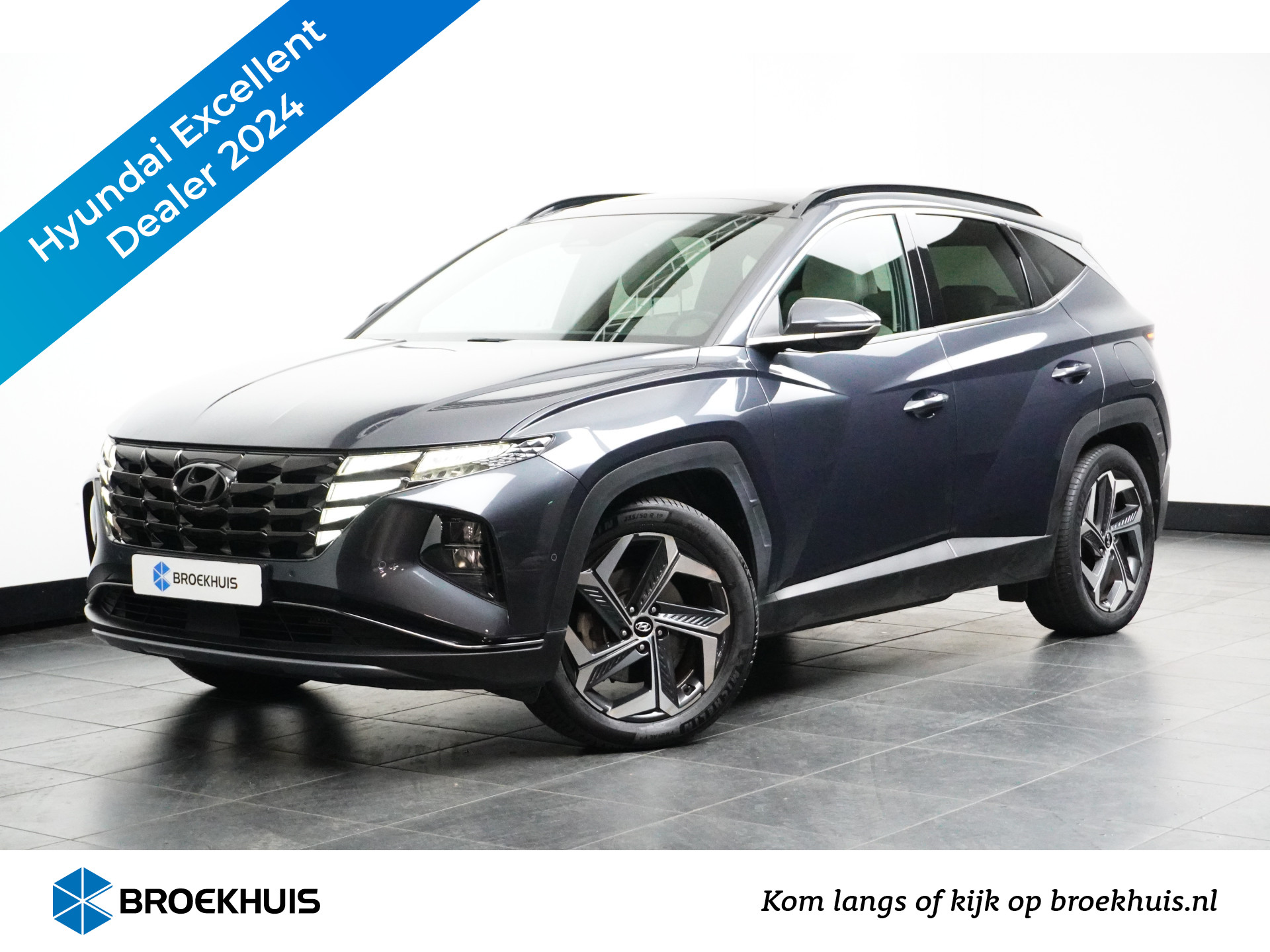 Hyundai Tucson 1.6 T-GDI PHEV Premium Sky 4WD | Afn. Trekhaak | Panoramisch Schuif-kanteldak | Licht interieur |