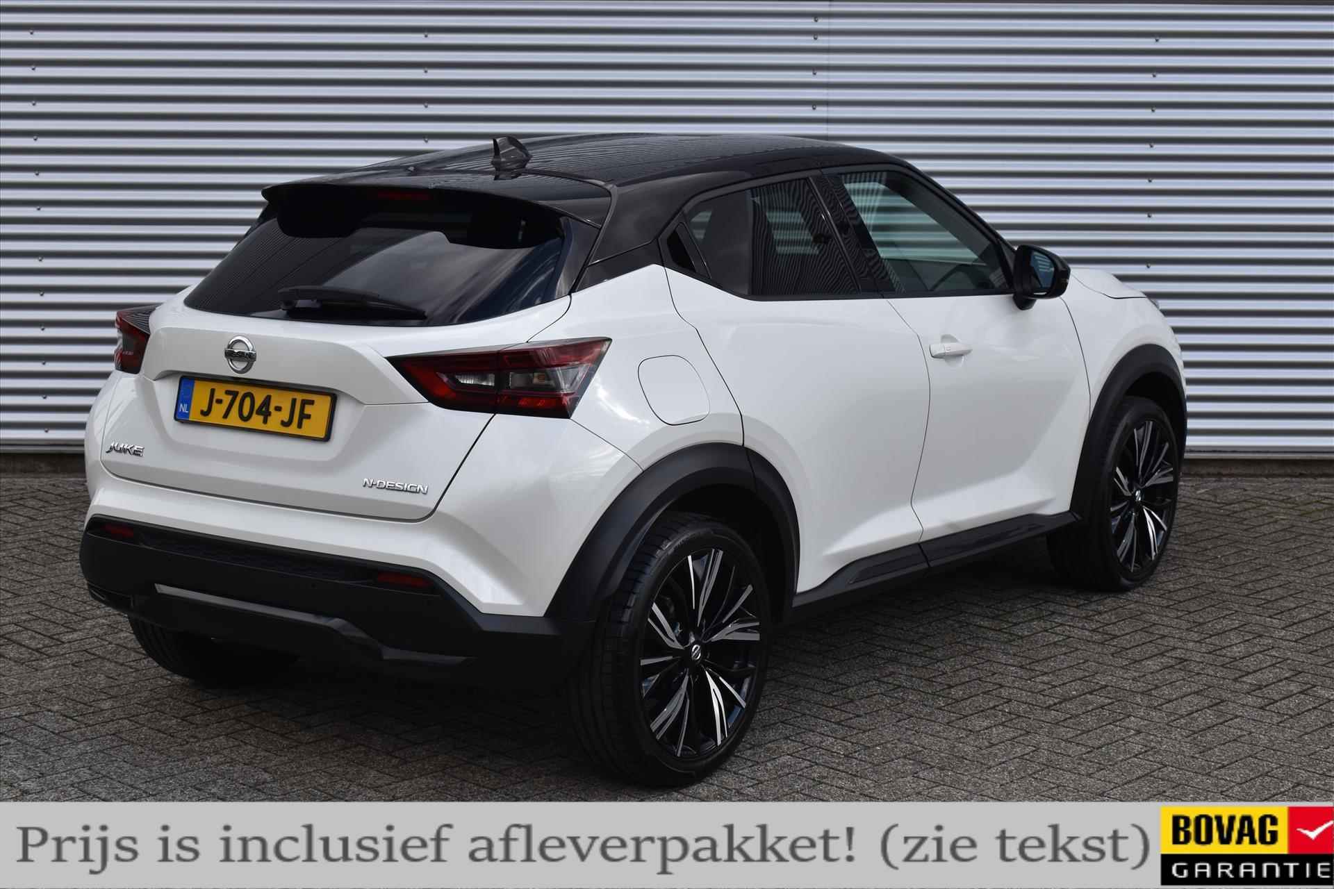 Nissan Juke 1.0 DIG-T 117pk N-Design | Dealeronderhouden | Camera | 19 inch velgen | Navigatie | Carplay | Climate Control | Verlengde fabrieksgarantie! - 3/27