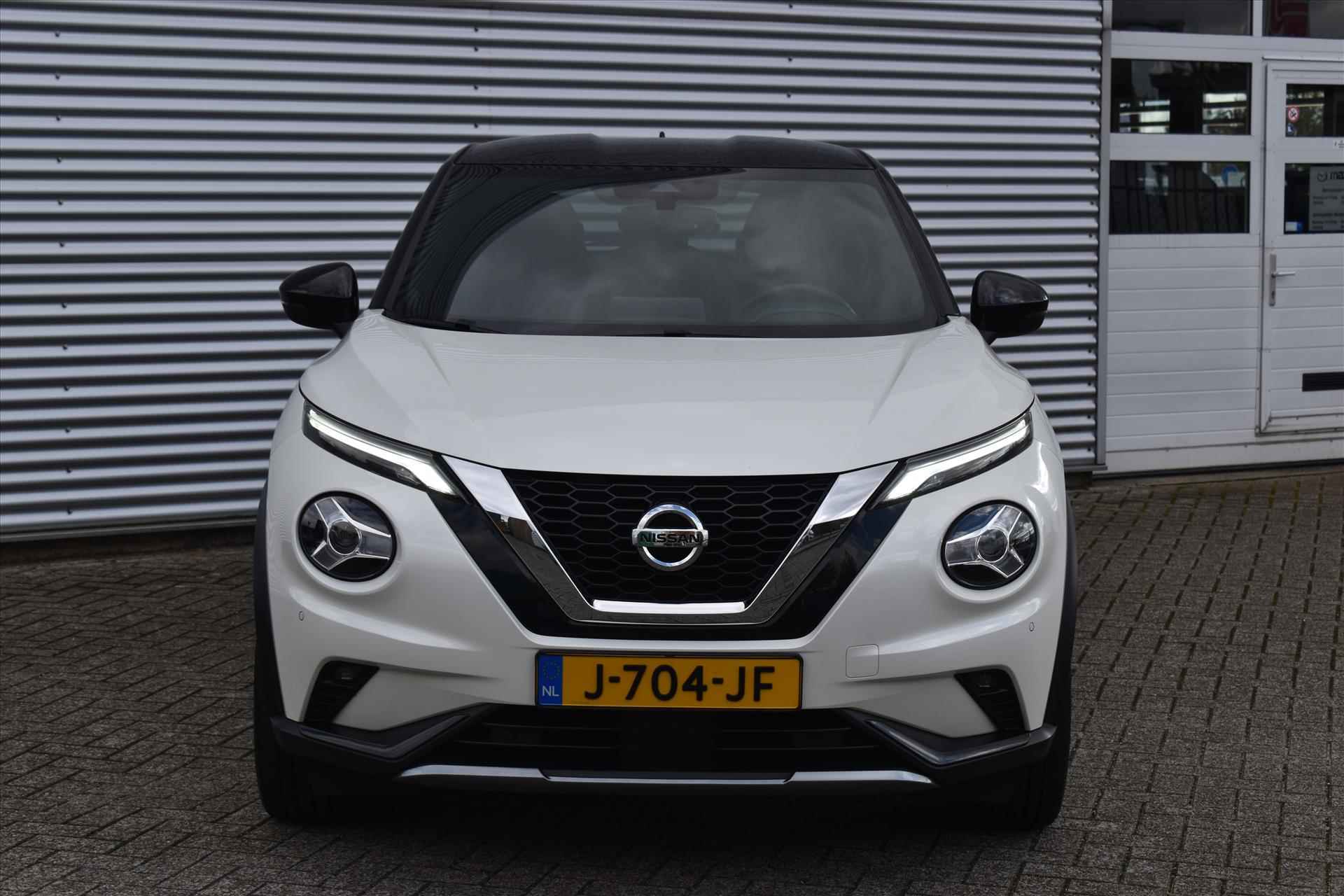 Nissan Juke 1.0 DIG-T 117pk N-Design | Dealeronderhouden | Camera | 19 inch velgen | Navigatie | Carplay | Climate Control | Verlengde fabrieksgarantie! - 4/27