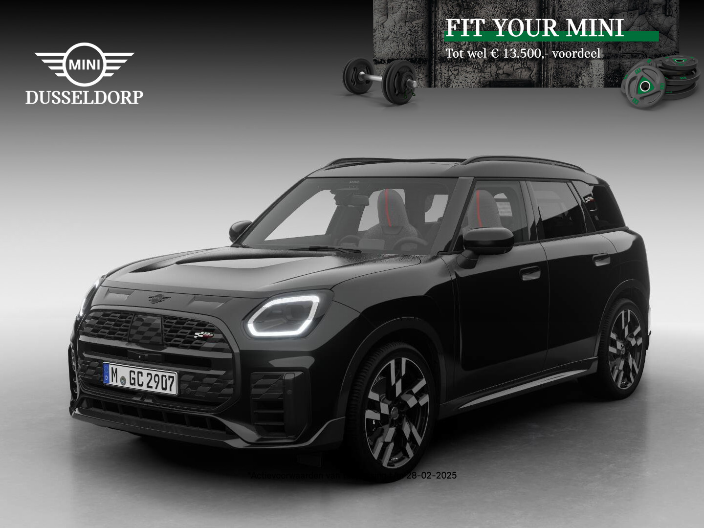 MINI Countryman C John Cooper Works Pakket XL PRIVATE LEASE EUR 830,- (48 mnd/10.000 km)