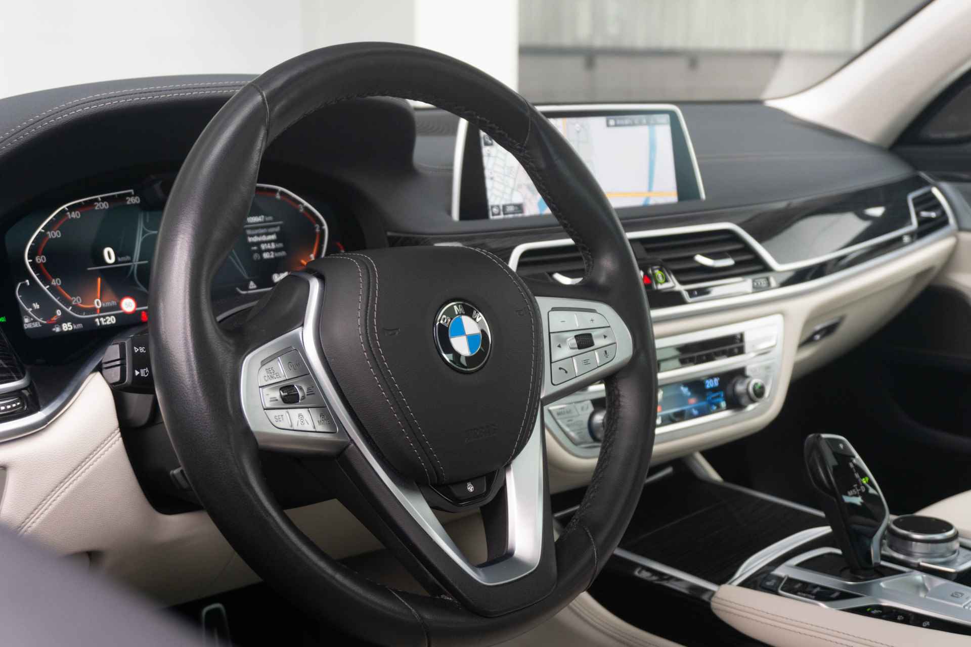 BMW 7 Serie Sedan 730d xDrive Aut. High Executive M Sportpakket Active Steering / Co-Pilot Pack / Schuif-kanteldak / Trekhaak / 20inch - 39/57