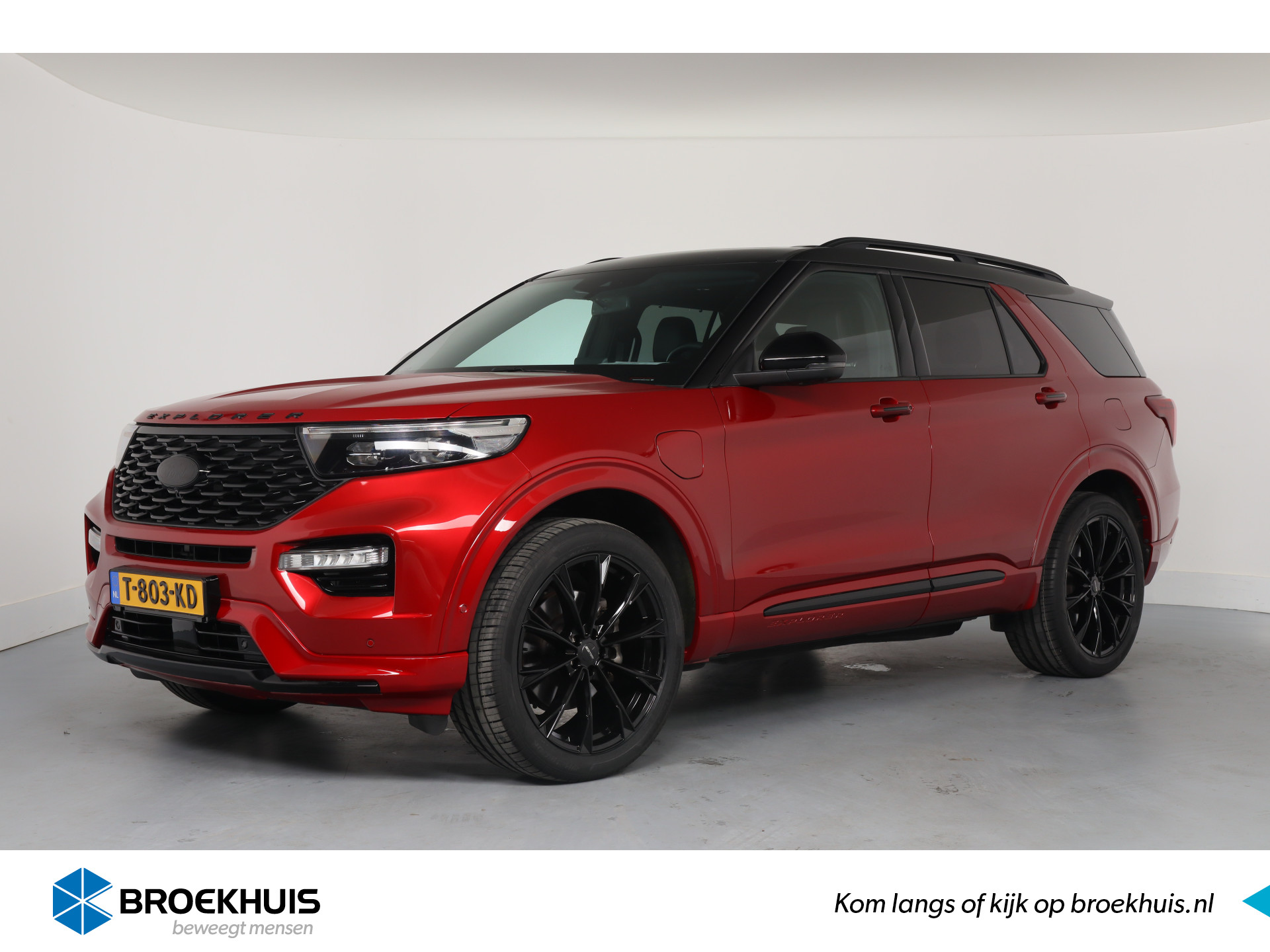 Ford Explorer 3.0 V6 EcoBoost PHEV ST-Line | Navi | Memory Zetels | B&O Audio | Open Dak | Leder | Cruise Adaptive | Clima | Winterpack | Full