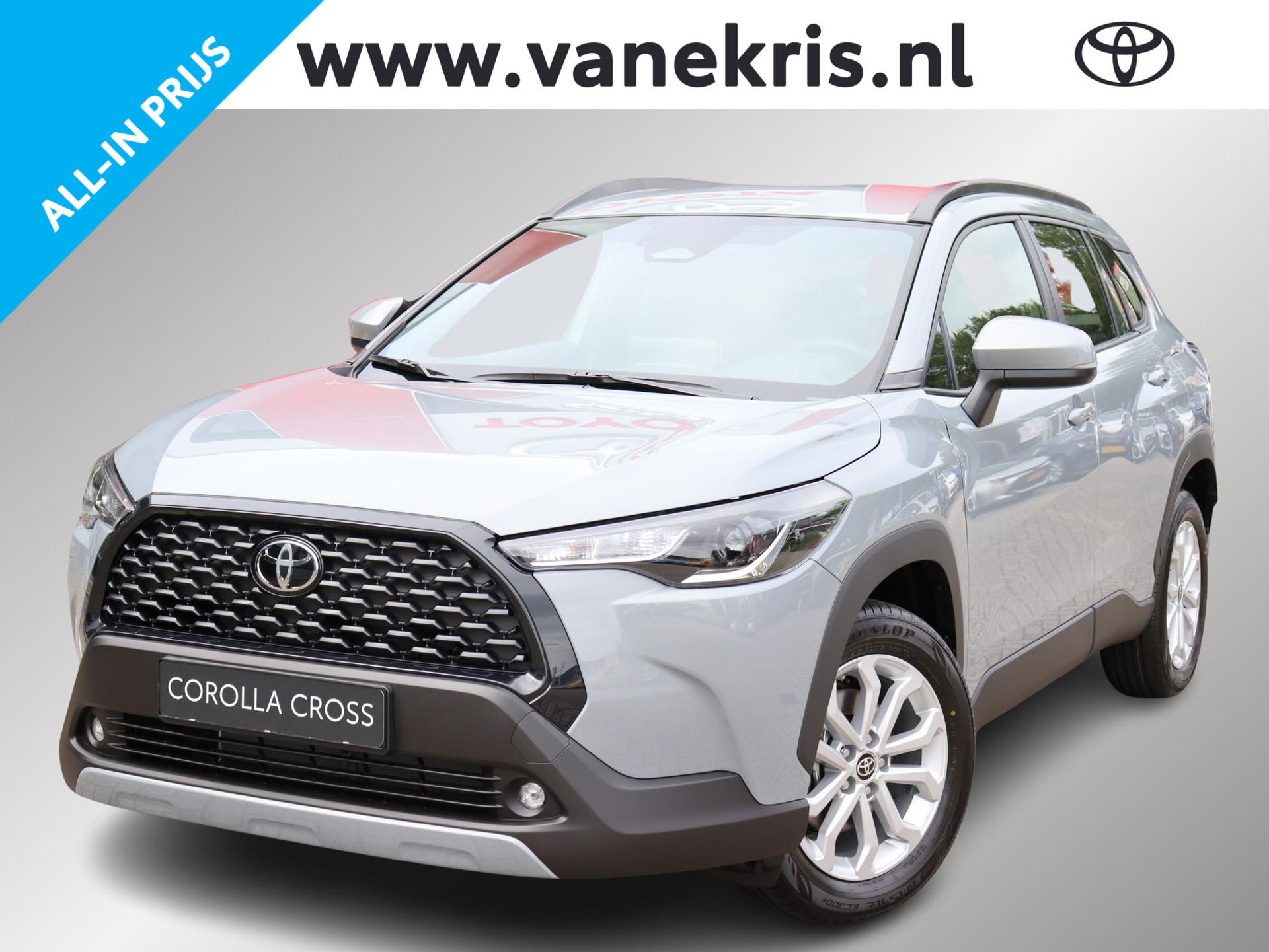 Toyota Corolla Cross 1.8 Hybrid Active, Snel leverbaar! Nieuw, snel leverbaar, €2.000,- inruilpremie