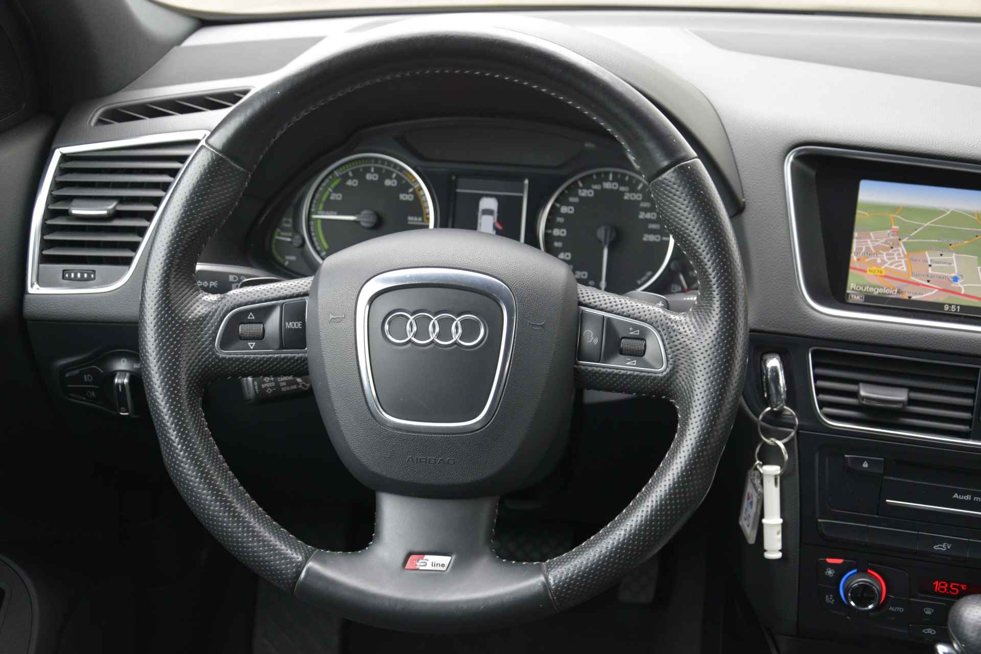 Audi Q5 2.0 TFSI Hybrid quattro Pro line Automaat | Afneembare Trekhaak | Climate Control | Navigatie | Cruise Control | - 18/45