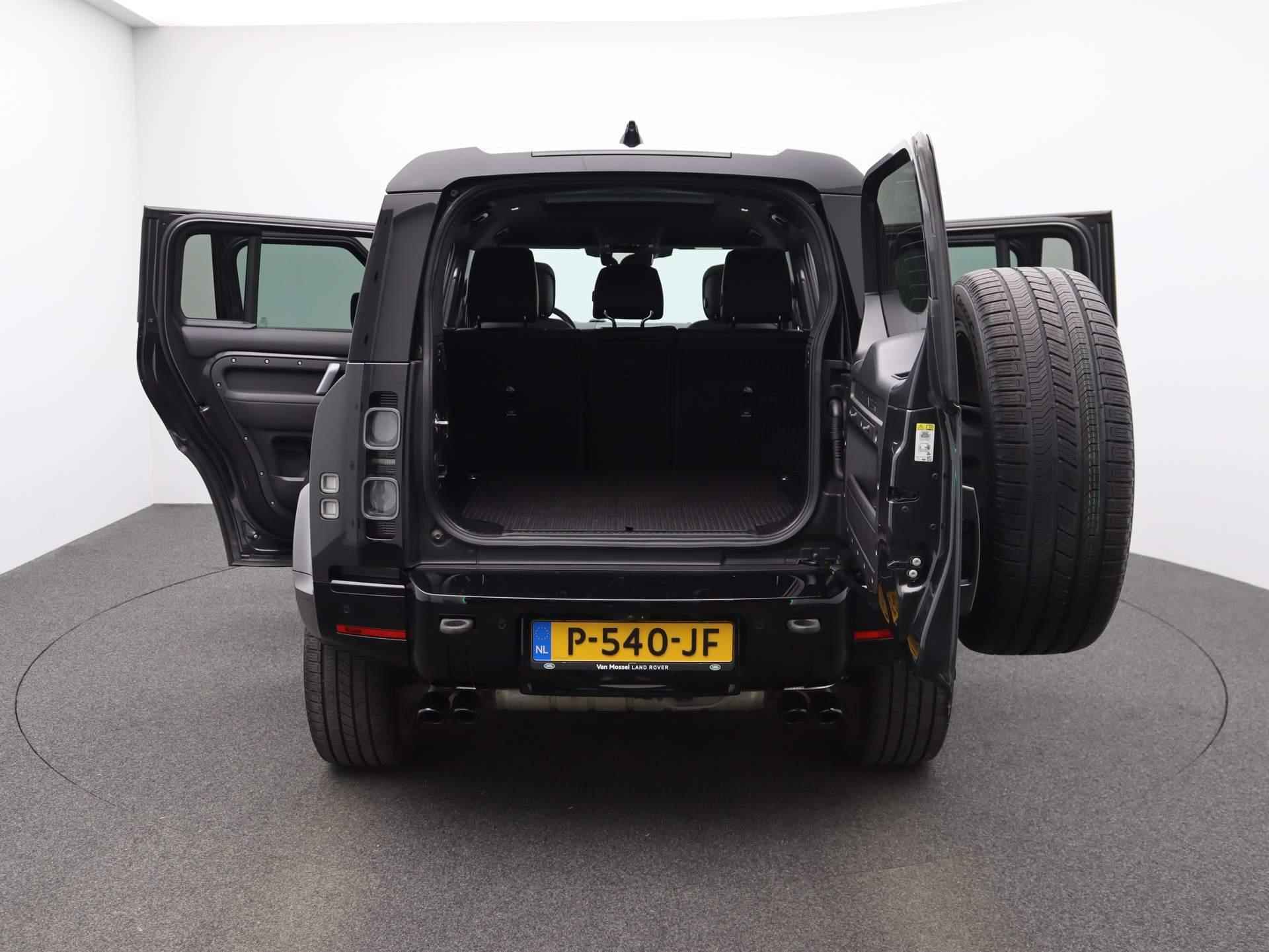 Land Rover Defender 110 5.0 V8 | 525 PK | NP € 214.829,- | Panorama Dak | Alcantara | Stoel Ventilatie | Koelvak | 22 Inch | Trekhaak | - 36/62