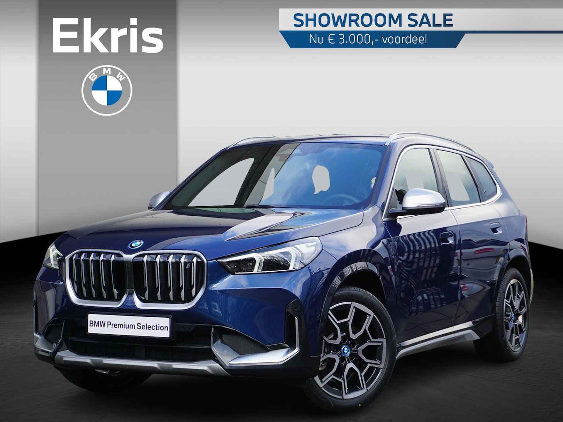 BMW iX1 xDrive30 X Line Premium Pack / Driving Assistant Plus / 19" LMV / Stuurwielverwarming | Showroom Sale - 1/32