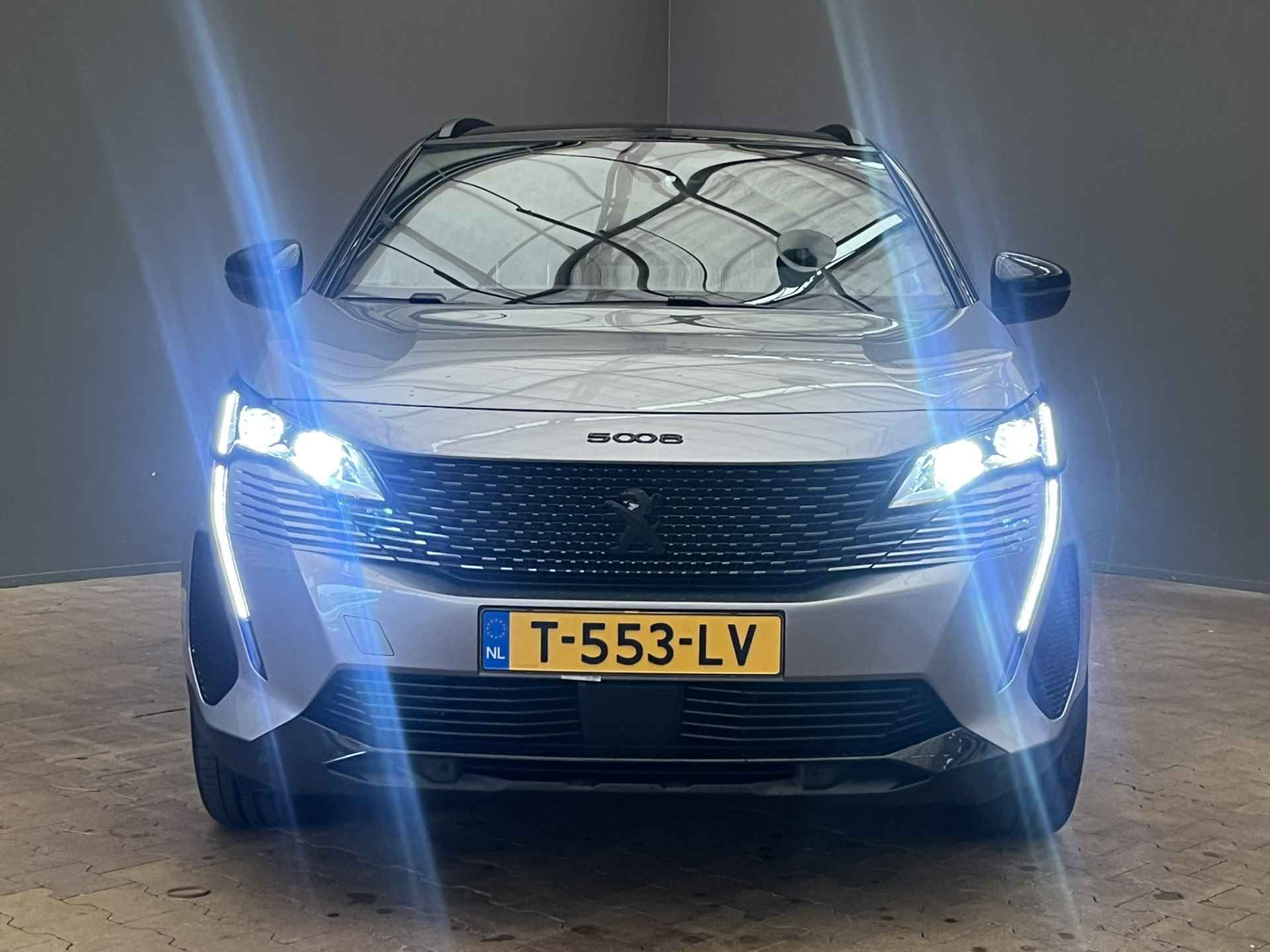 Peugeot 5008 1.2 130PK GT Black Pack | 7.Persoons | Elek.Klep | Camera | Navigatie | Keyless | Stoelverwarming | Leder\Stof | Carplay | DAB+ | 19'' Lichtmetaal | Getint glas | Bluetooth | Touchscreen | - 31/33