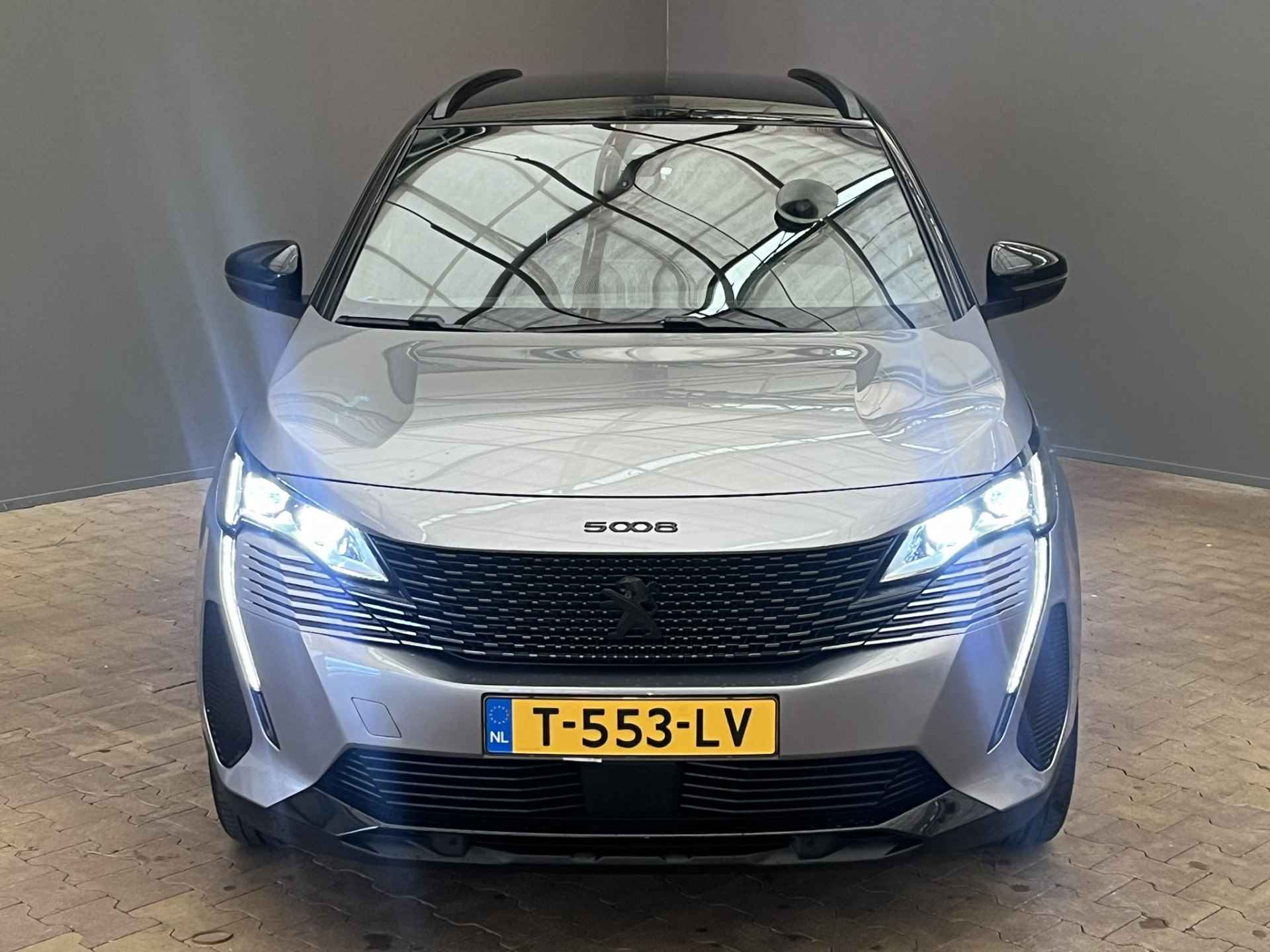 Peugeot 5008 1.2 130PK GT Black Pack | 7.Persoons | Elek.Klep | Camera | Navigatie | Keyless | Stoelverwarming | Leder\Stof | Carplay | DAB+ | 19'' Lichtmetaal | Getint glas | Bluetooth | Touchscreen | - 32/33