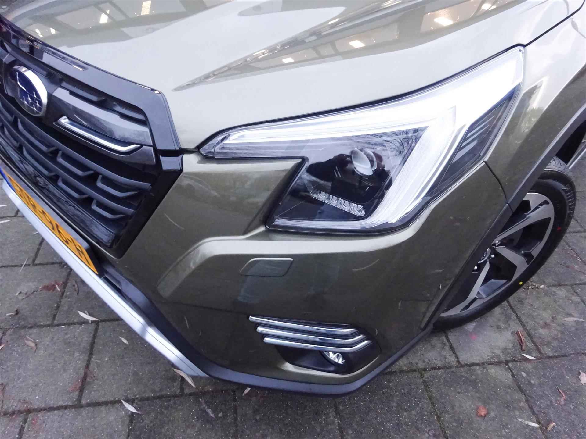 Subaru Forester 2.0i e-BOXER 150pk CVT Premium | ZWART LEDER | PANO | NAVI | SRS | 5 JAAR FABRIEKS GARANTIE. - 10/52