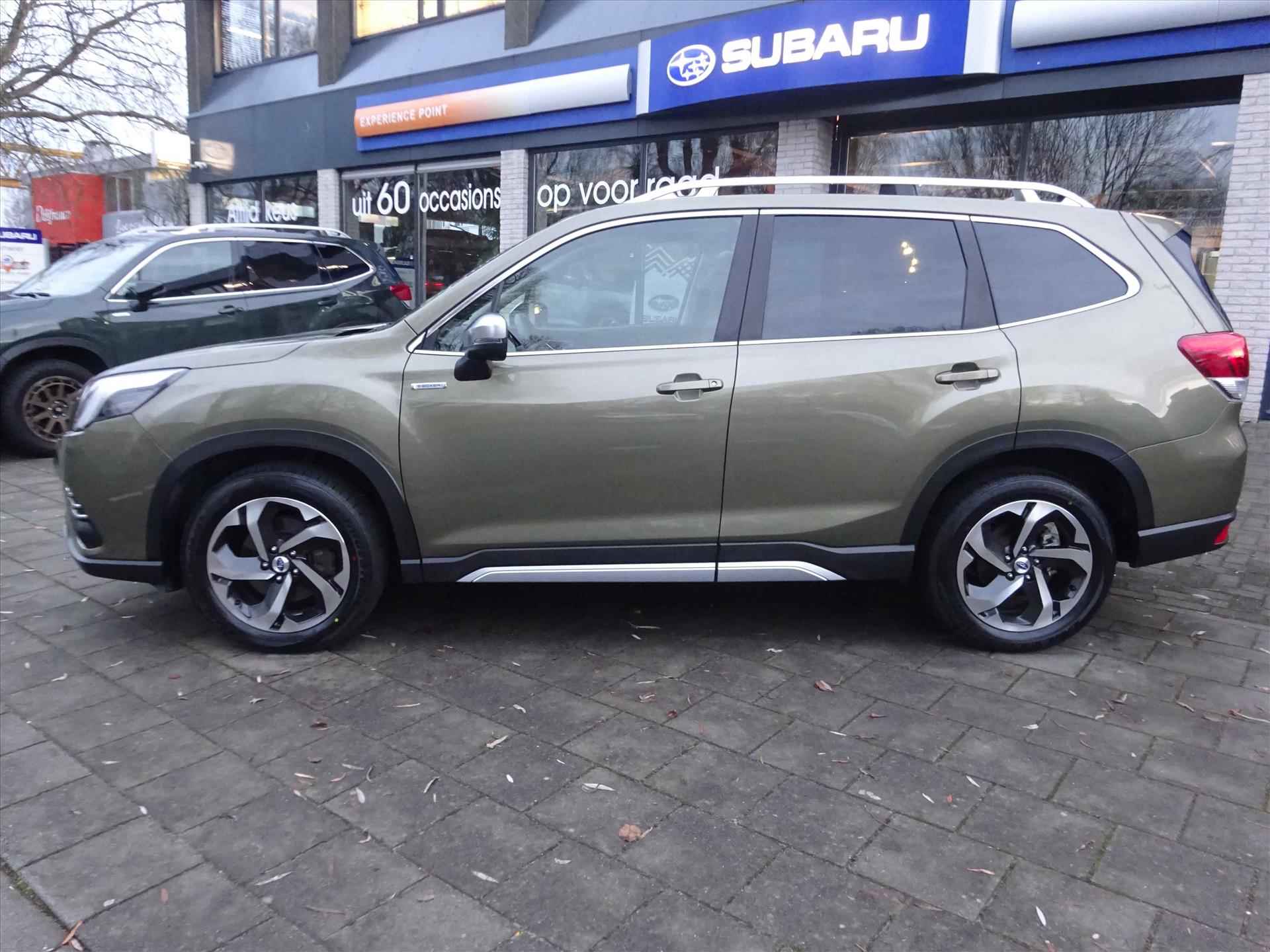 Subaru Forester 2.0i e-BOXER 150pk CVT Premium | ZWART LEDER | PANO | NAVI | SRS | 5 JAAR FABRIEKS GARANTIE. - 49/52