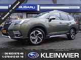 Subaru Forester 2.0i e-BOXER 150pk CVT Premium | ZWART LEDER | PANO | NAVI | SRS | 5 JAAR FABRIEKS GARANTIE.