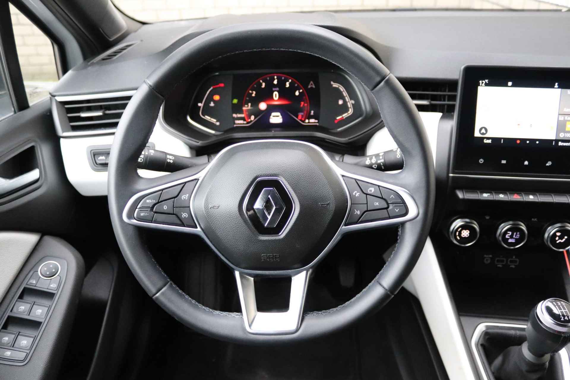 Renault Clio 1.0 TCe 90 Techno | Navigatie 7" | Apple Carplay | Climate Control | LED koplampen | Camera | Parkeersensoren | LMV 16" | All-Seasons - 21/32