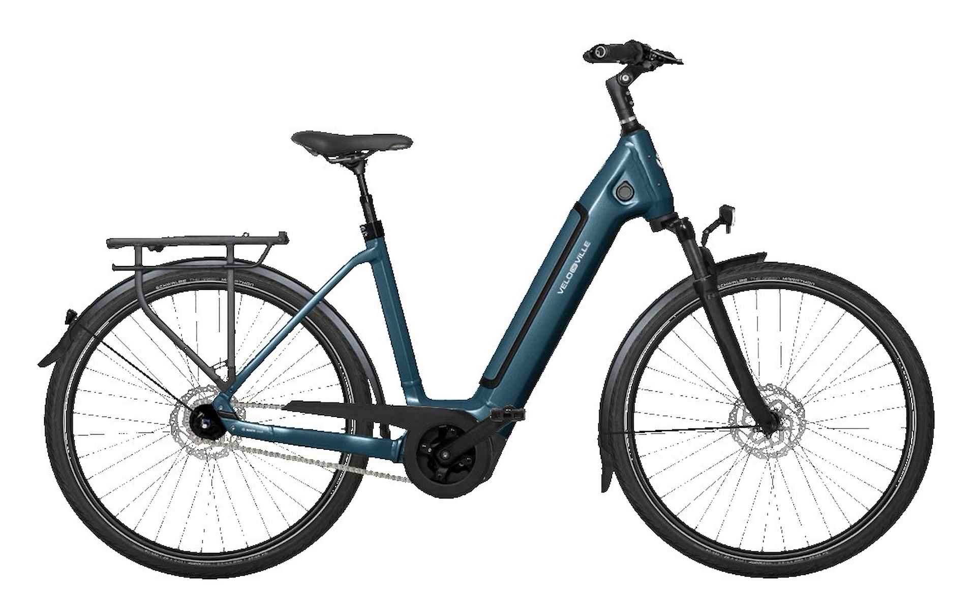 Velo de Ville AEB490 Dames Petrol Bleu glans 53cm 2025