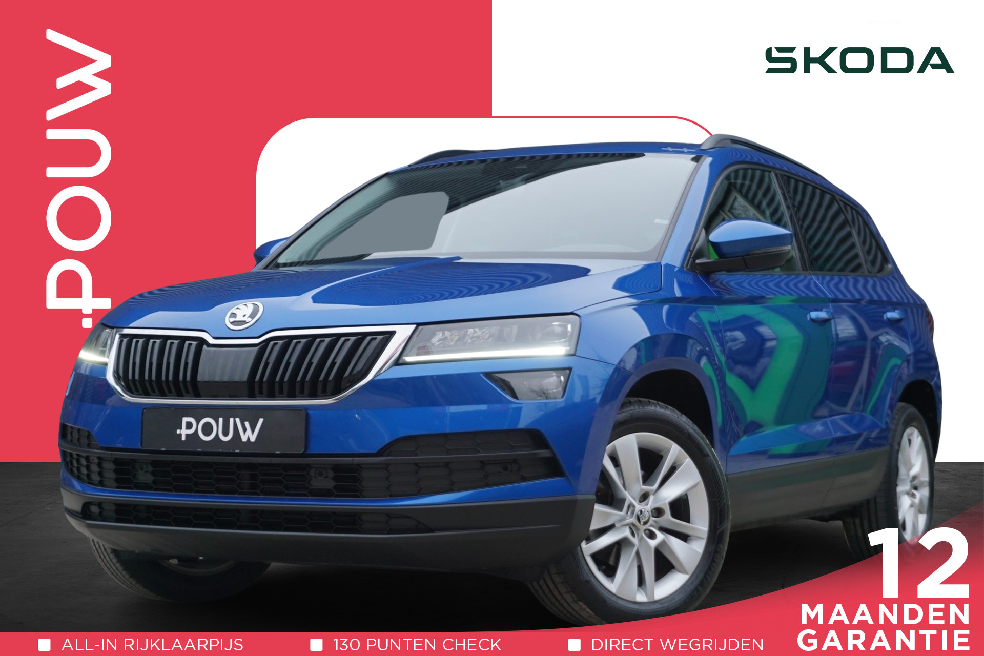 Skoda Karoq 1.0 TSI 110pk Business Edition | Trekhaak Wegklapbaar | Stoelverwarming | PDC Voor & Achter | SmartLink