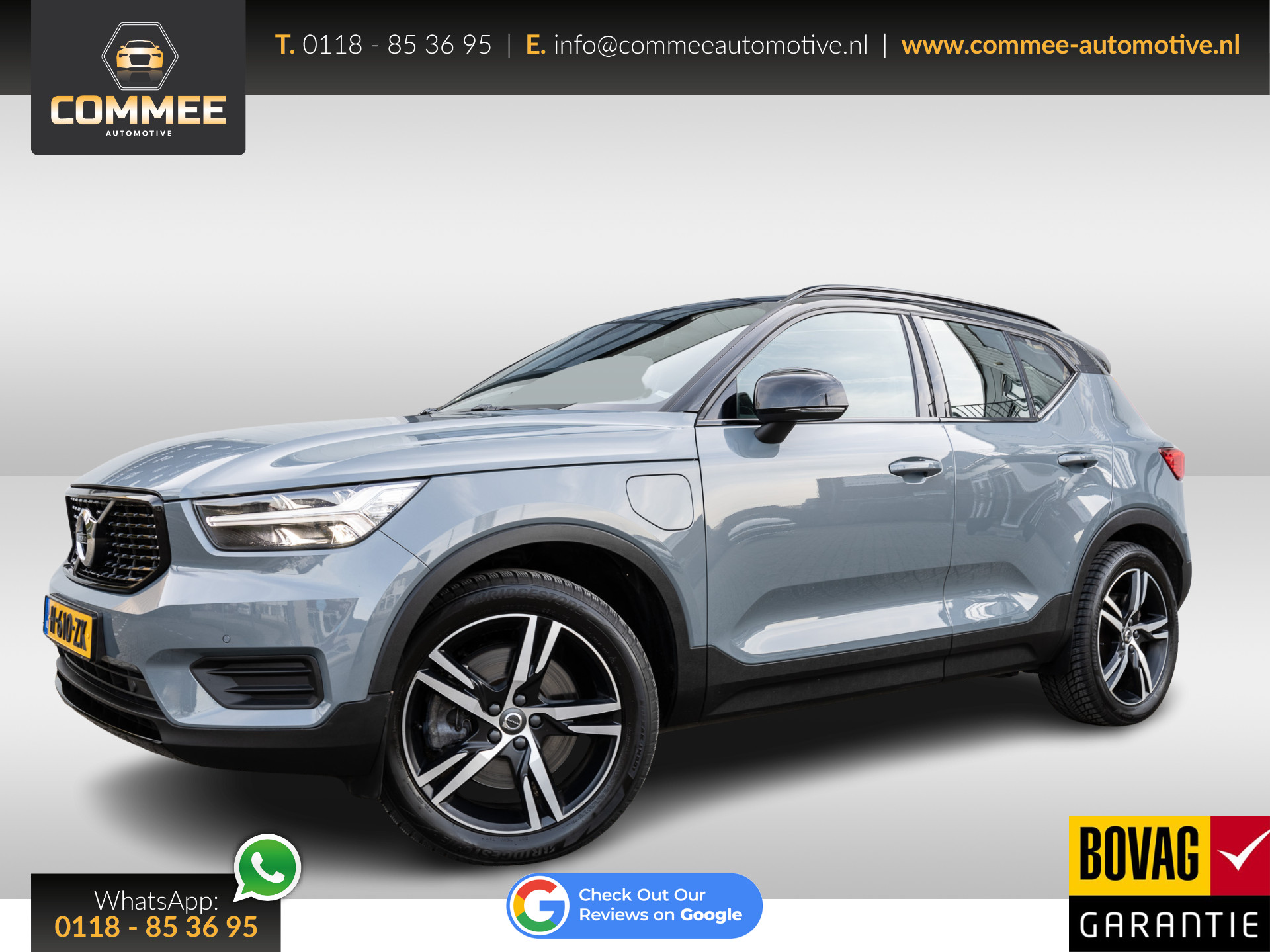 Volvo XC40 1.5 T5 Twin Engine R-Design 262PK ✅Adapt cr contr✅Pilot assist✅Camera