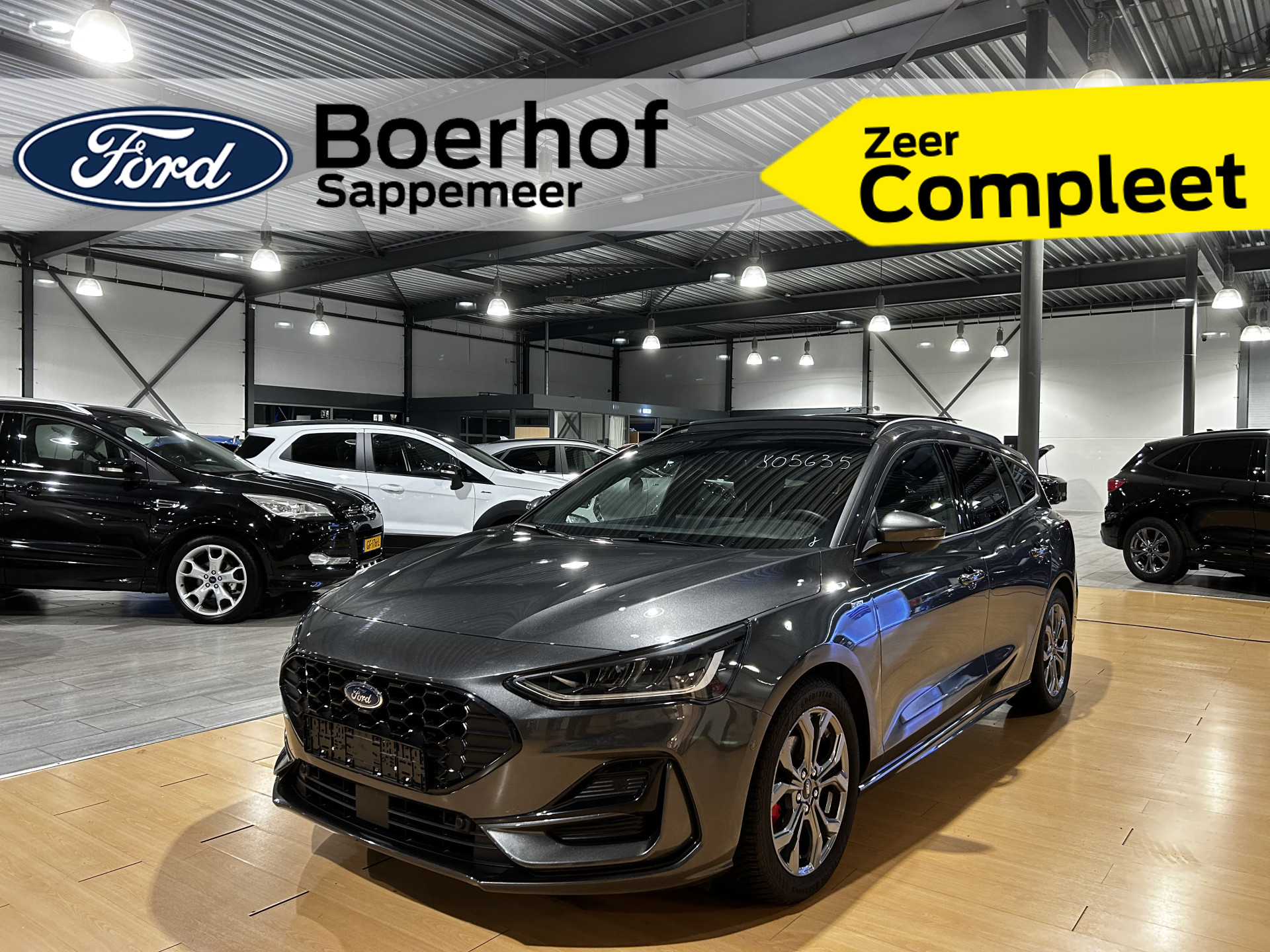 Ford FOCUS Wagon EcoBoost 125PK Hybrid ST Line | Pano I AGR stoelen I Sync4 I Camera I All season I fabr. gar. tm 09-2027