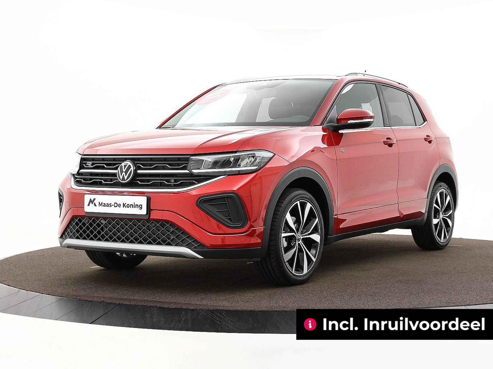 Volkswagen T-Cross R-Line 1.0 TSI 85 kW / 115 pk SUV 6 versn. Hand · Apple Carplay · Digital cockpit · 19'' Velgen · Incl. Voorraadkorting - 1/29