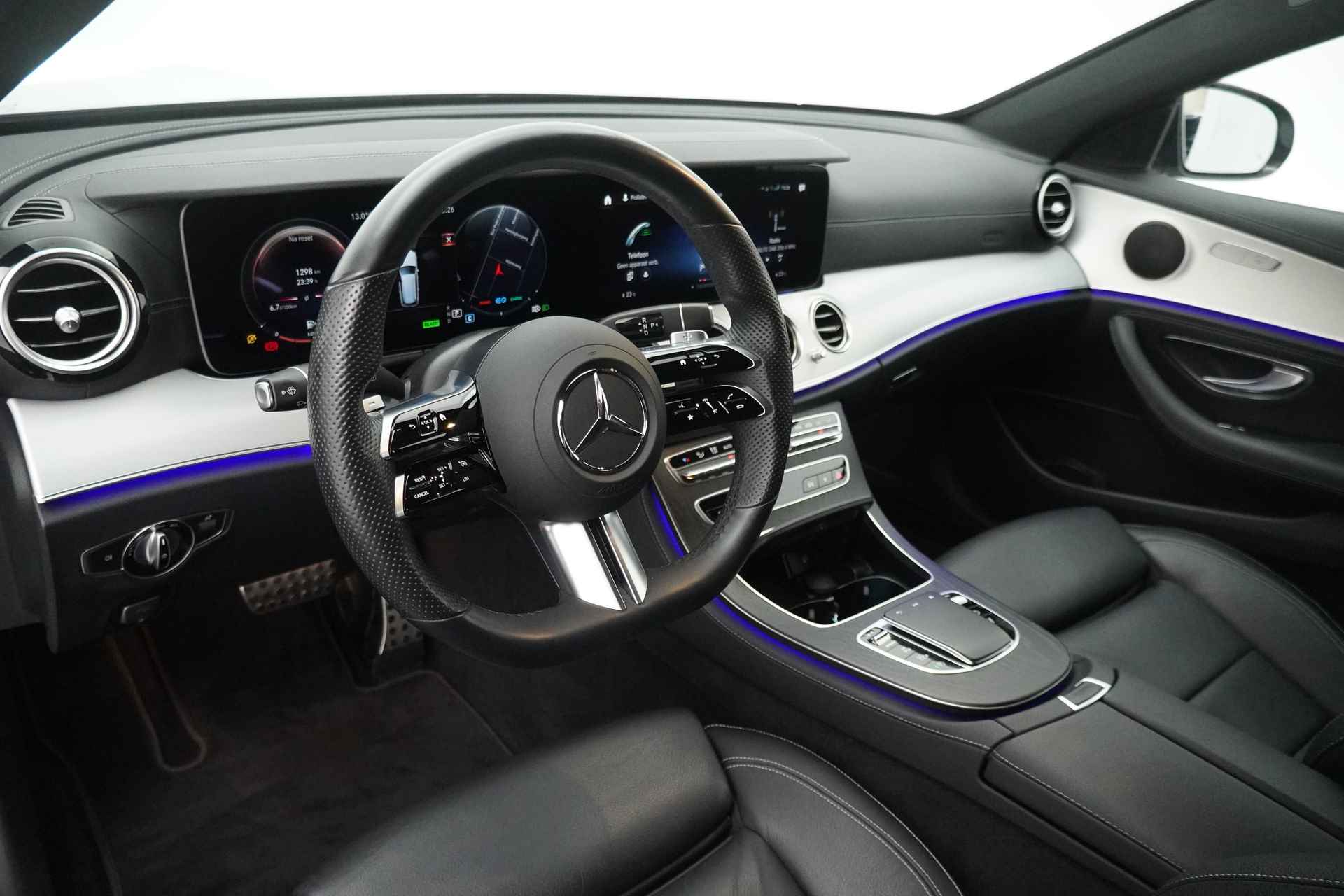 Mercedes-Benz E-Klasse Estate BWJ 2022 / 212 PK 200 Business Solution AMG automaat / Leer / Clima / Sportstoelen / Navi / 360 Camera / Full LED / Cruise / Privacy glass - 4/45