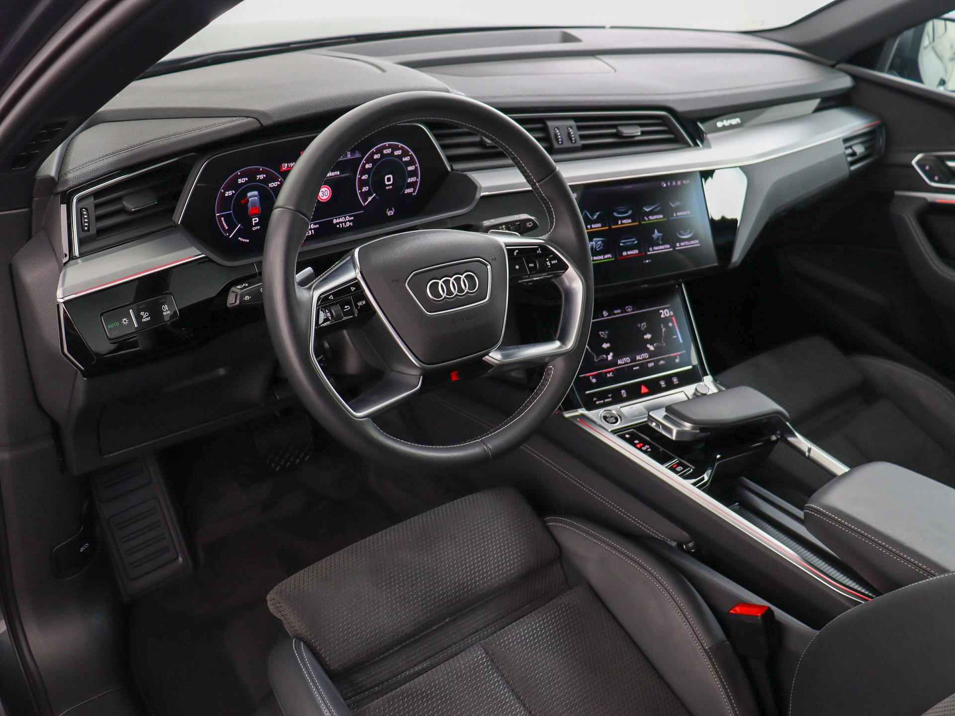 Audi e-tron 50 quattro S edition 71 kWh 313 PK | Adaptive Cruise | Panoramadak | Stoelverwarming | Getint Glas | LED | 21" | - 3/51