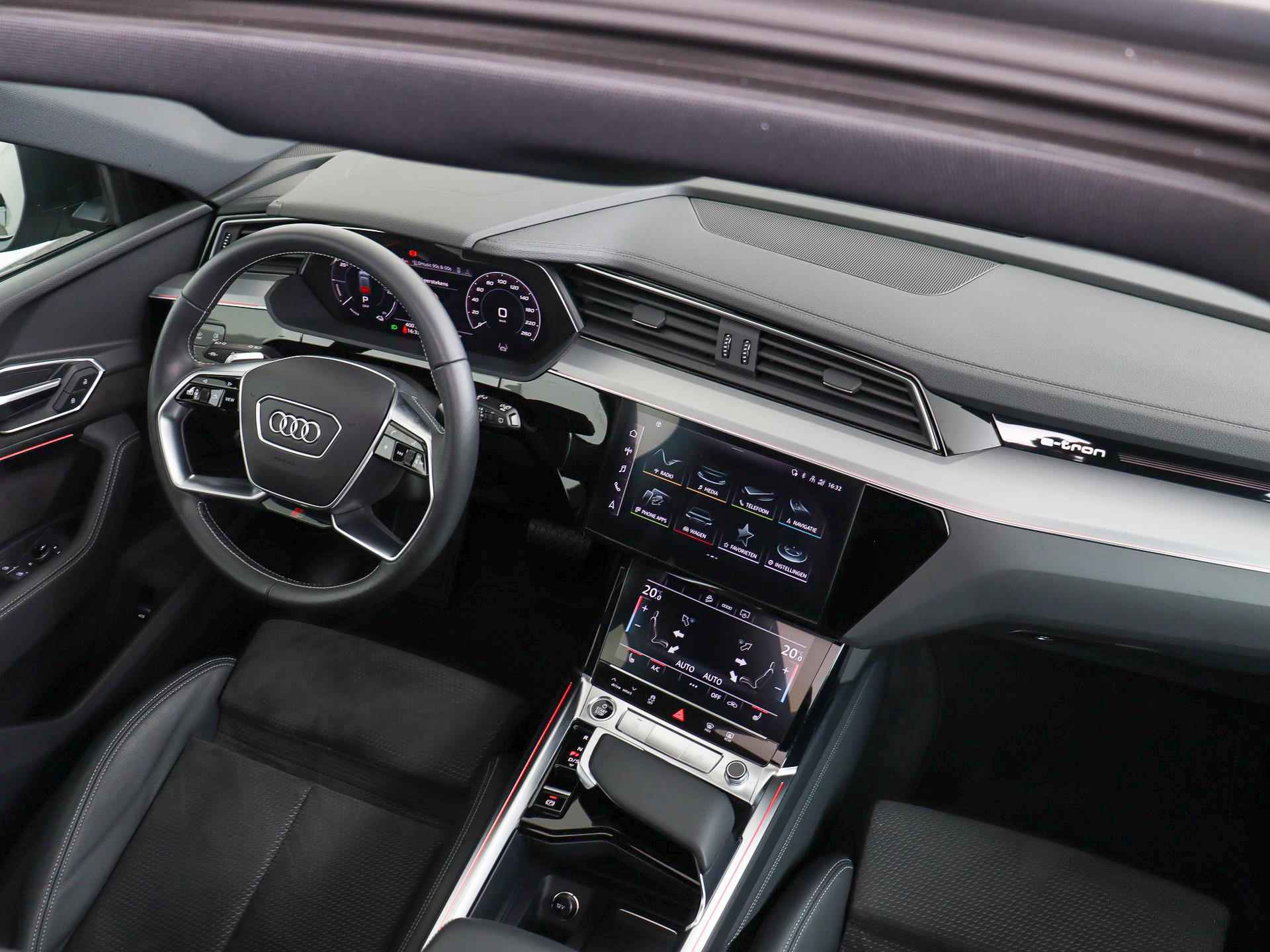 Audi e-tron 50 quattro S edition 71 kWh 313 PK | Adaptive Cruise | Panoramadak | Stoelverwarming | Getint Glas | LED | 21" | - 5/51