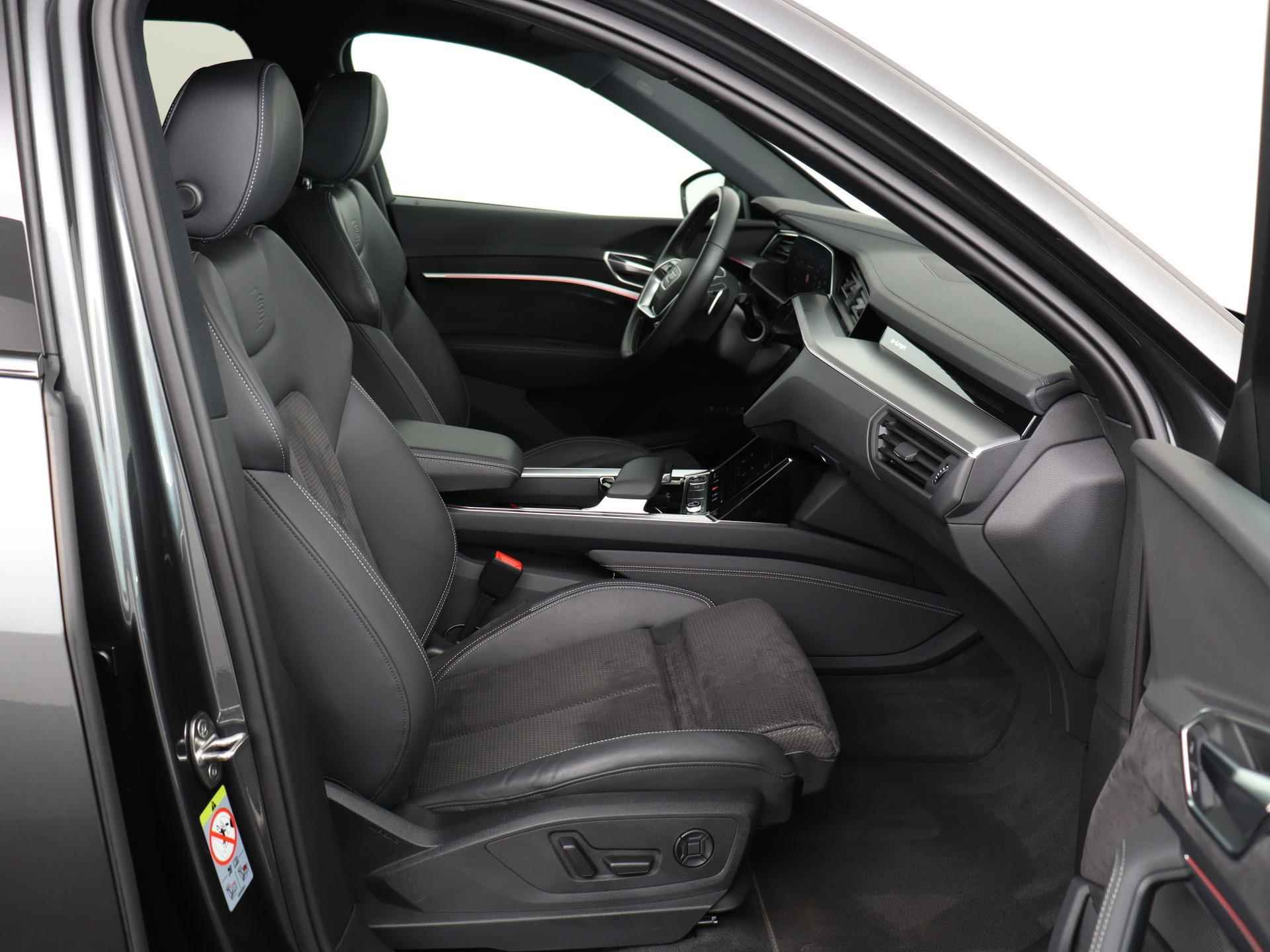 Audi e-tron 50 quattro S edition 71 kWh 313 PK | Adaptive Cruise | Panoramadak | Stoelverwarming | Getint Glas | LED | 21" | - 23/51
