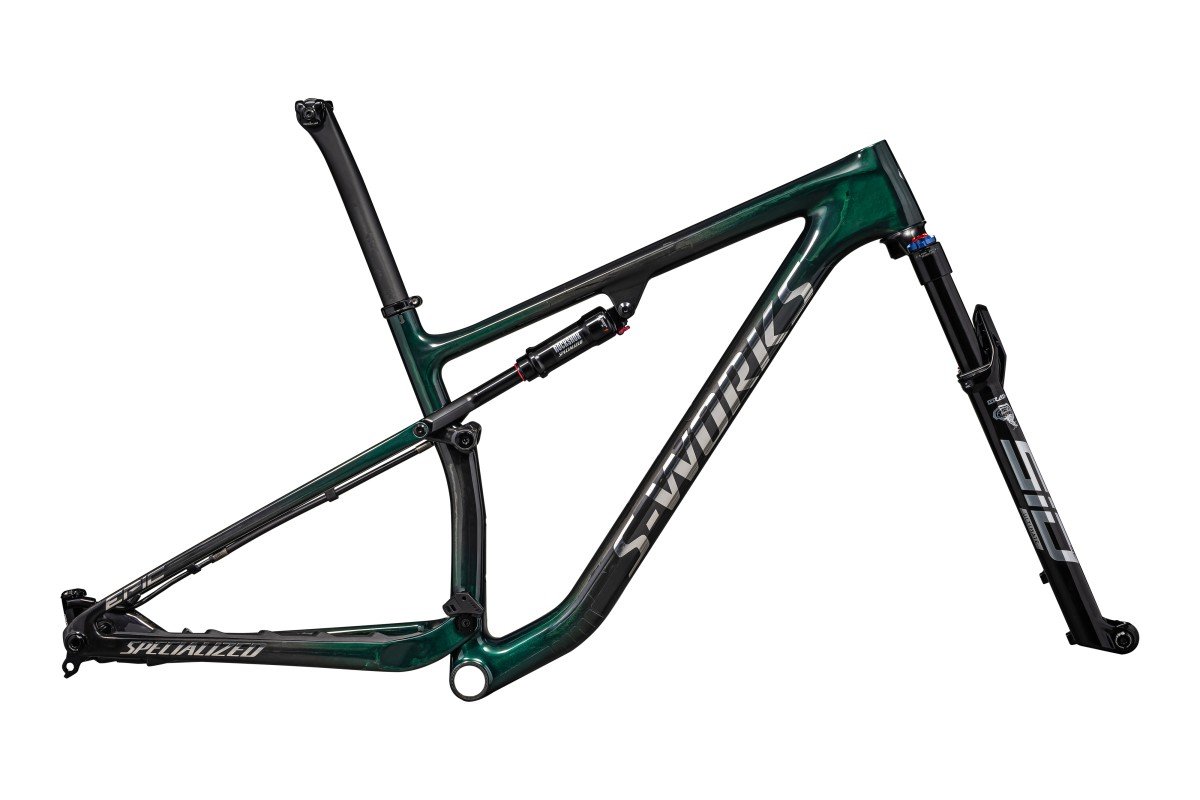 Specialized Epic Green Tint Carbon/chrome L 2023