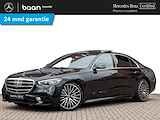 Mercedes-Benz S-Klasse S 450 4-Matic Lang AMG Line | Distronic | Spoorassistent | Achterasbesturing | Stoelventilatie en verwarming | Panoramadak | Head-up display | Luchtvering | Burmester 3D surround