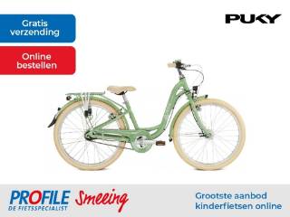 Puky Skyride - Kinderfiets - 24 inch - 3 versnellingen - Retro groen Kinderfiets Meisjes Fiets bij viaBOVAG.nl