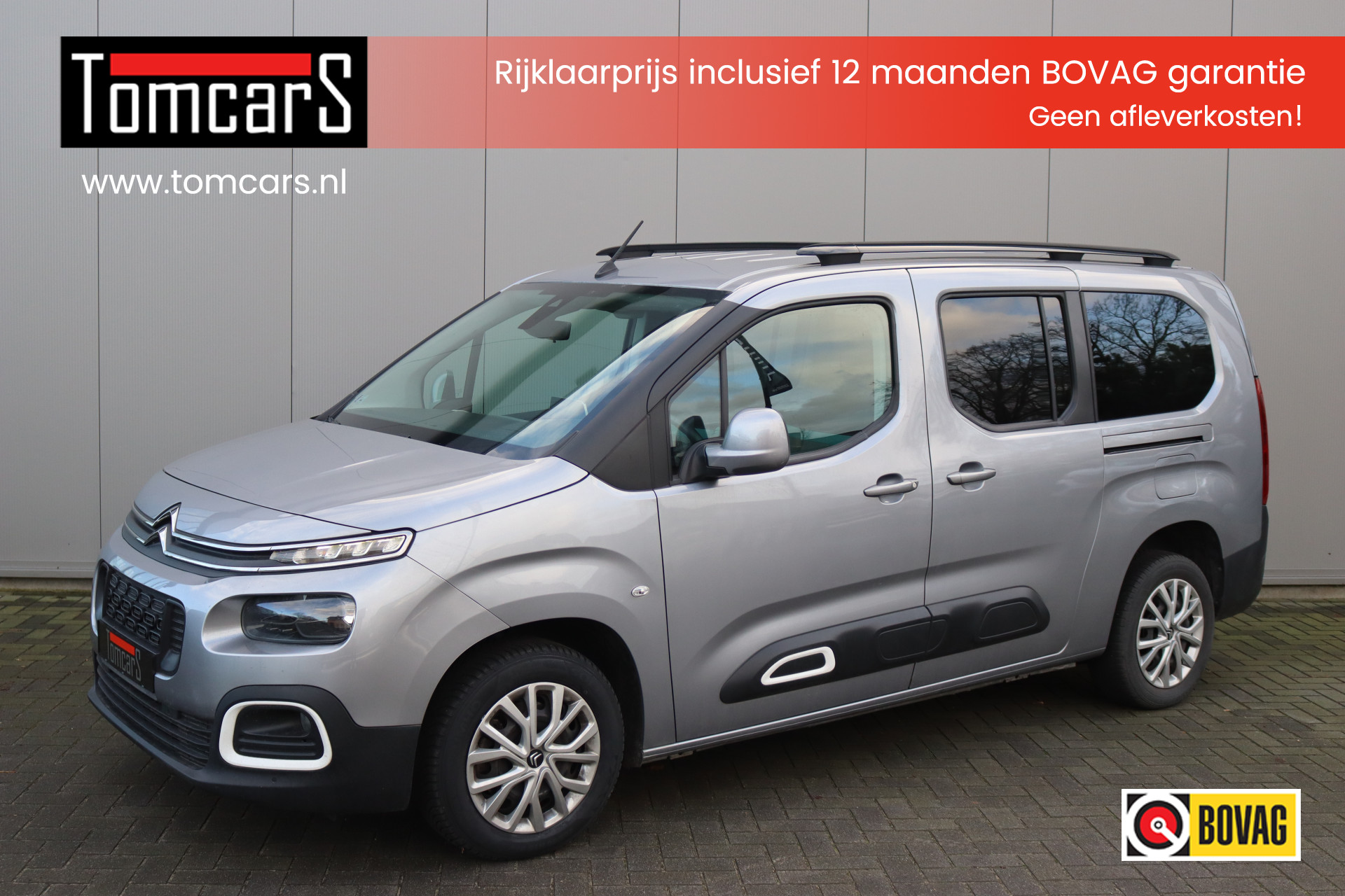 Citroën Berlingo XL 1.2 PureT. 130PK Automaat Feel 7pers. Camera/Carplay/Stoelverwarming/Cruise-Control