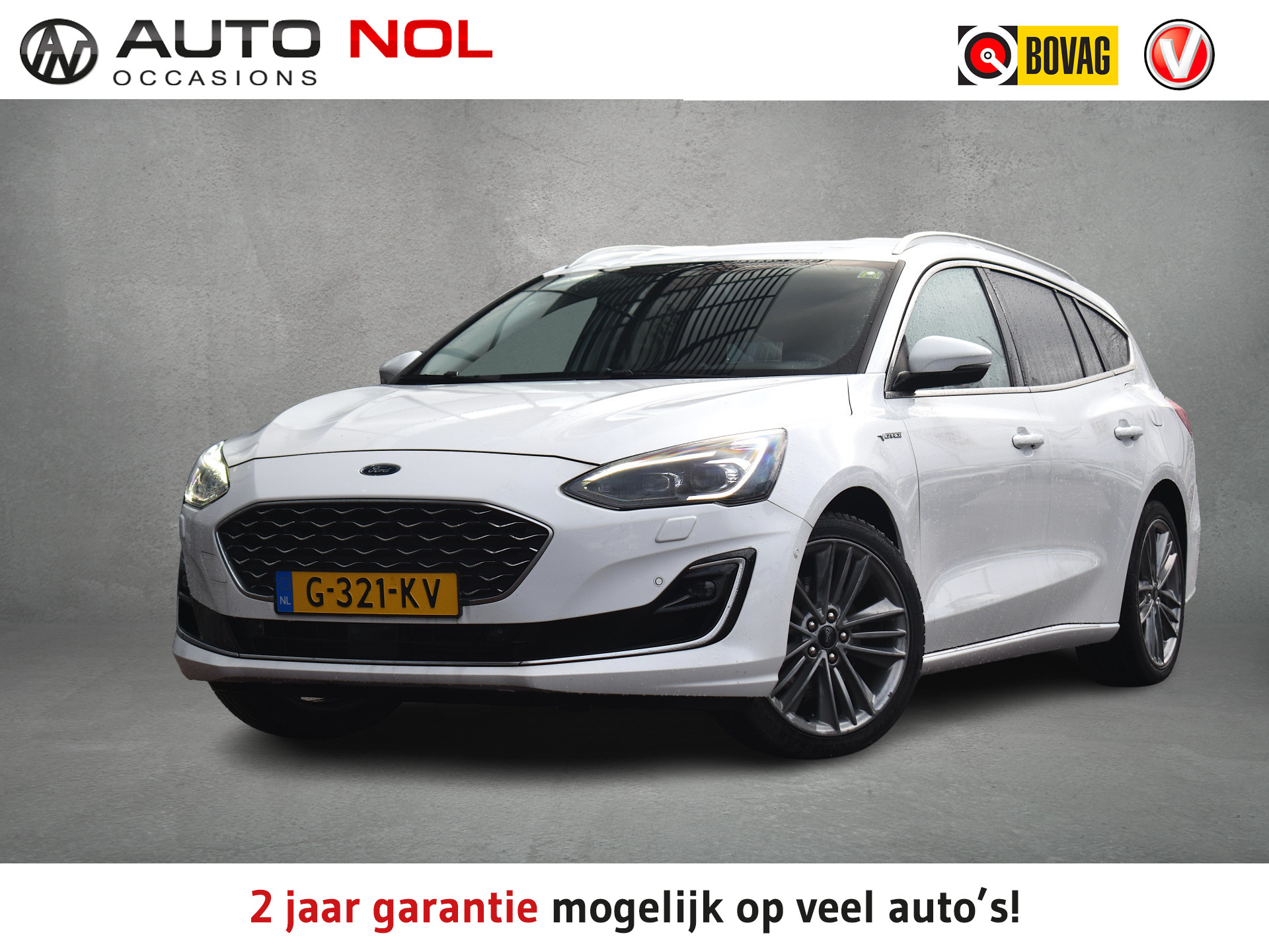 Ford FOCUS Wagon 1.0 EcoBoost Vignale | Trekhaak | CarPlay | Leer | Stuur en- Stoelverw.