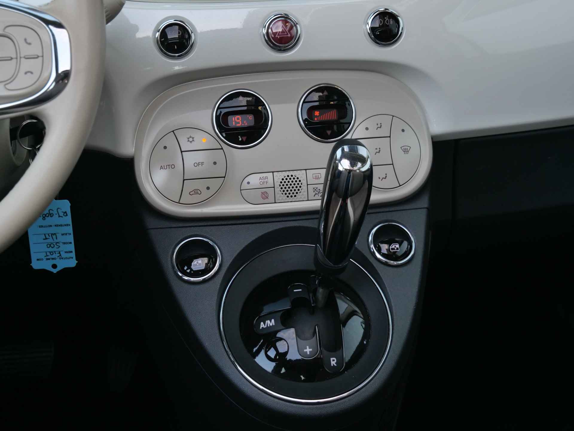 Fiat 500C 0.9 TwinAir 86 Pk Automaat DAB / Climate control / Parkeersensoren/ Leer - 37/43