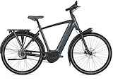 GAZELLE Grenoble C5 HEREN Anthracite Grey Glans 57cm 2025