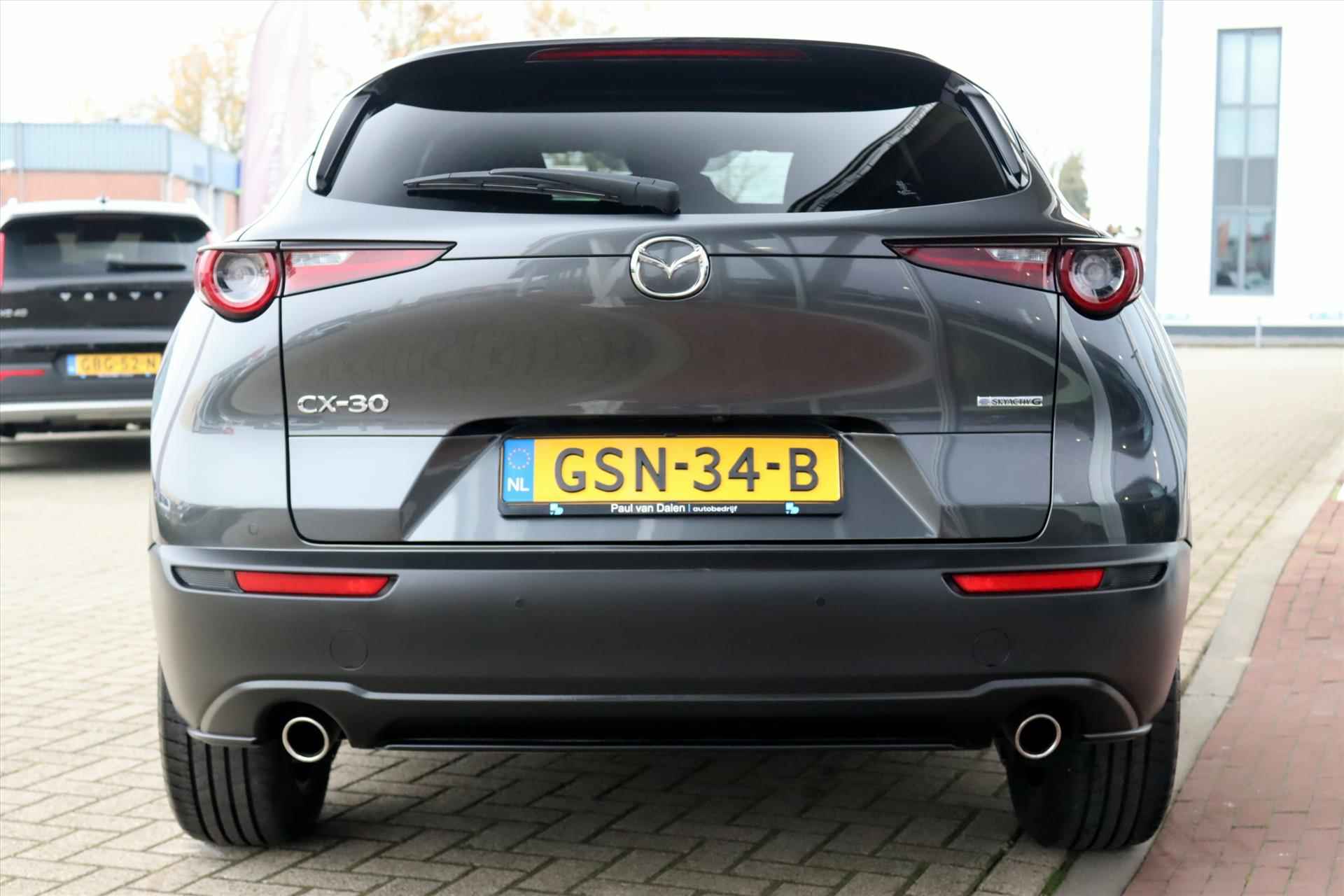 Mazda Cx-30 2.0 e-SKYACTIVE-G 150PK M-HYBRID AUTOMAAT SPORTIVE Navi | Head Up | Clima | Camera | Adapt.Cruise | Electr.Klep | 18 Inch Lm | - 46/59