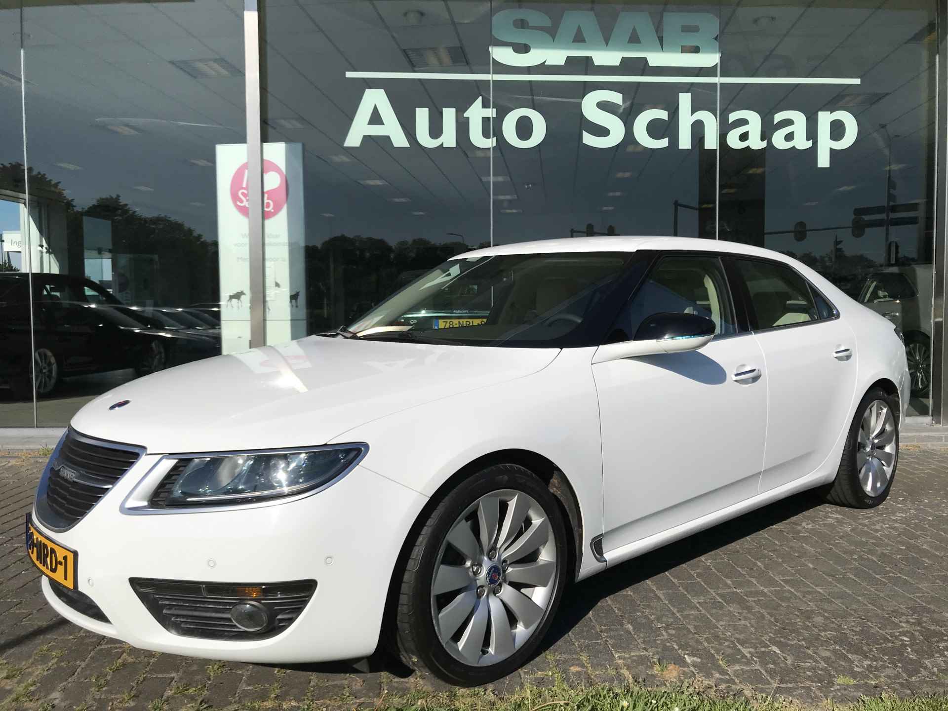 Saab 9-5 2.0T Vector XWD Automaat | Rijklaar incl garantie | Trekhaak Stoelverwarming 19 inch - 1/36