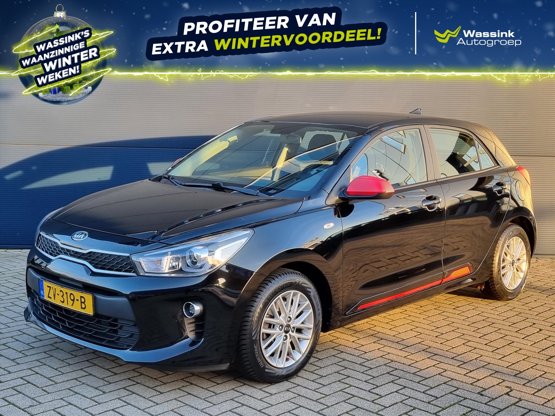 KIA Rio 1.0 T-GDI 100pk DynamicLine | Navigatie | Airco | Camera | Apple Carplay | All Season Banden |