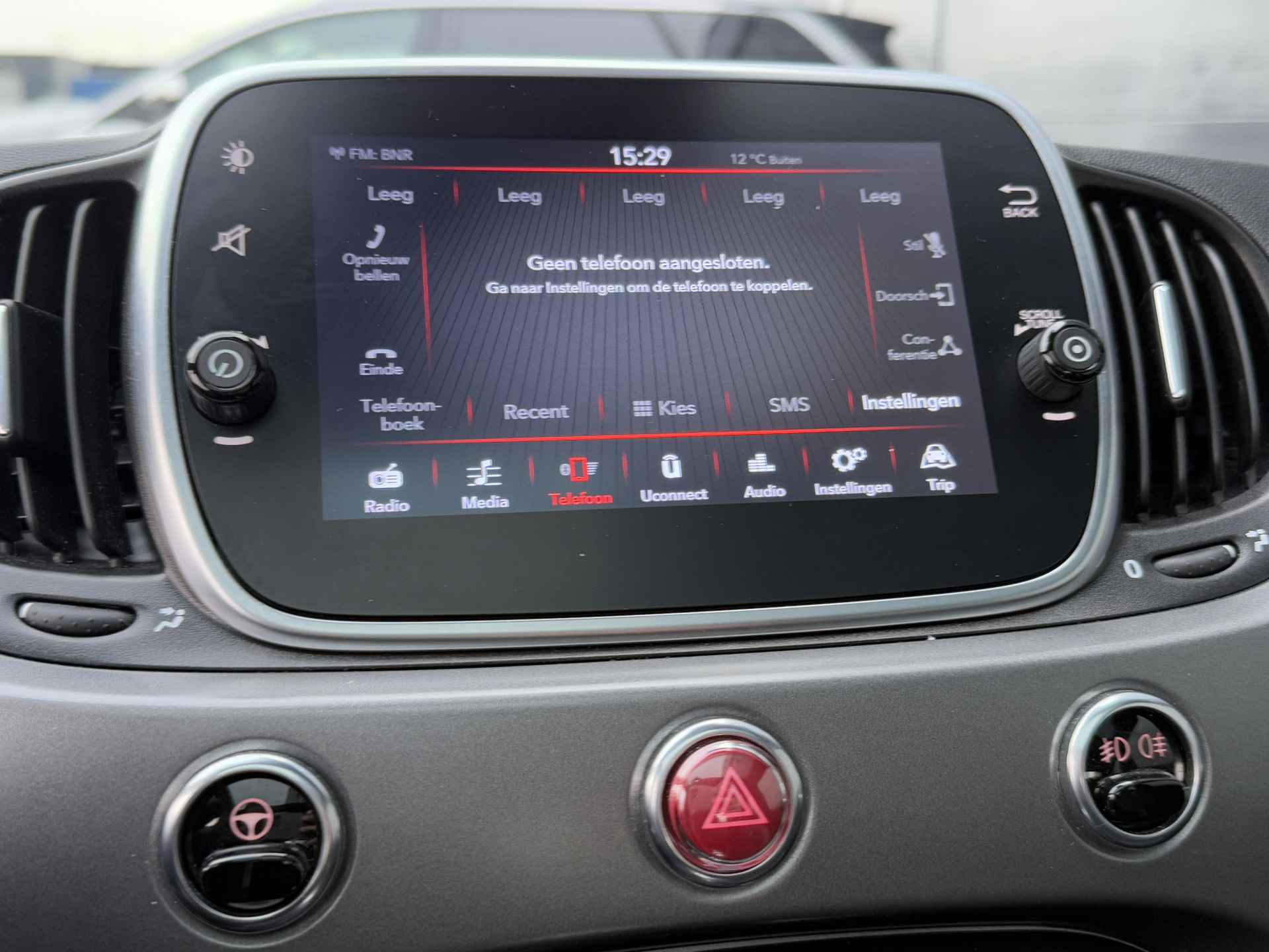 Fiat 500 1.0 Hybrid Sport | Panoramadak | Climate Control | Parkeersensoren | CarPlay - 31/42