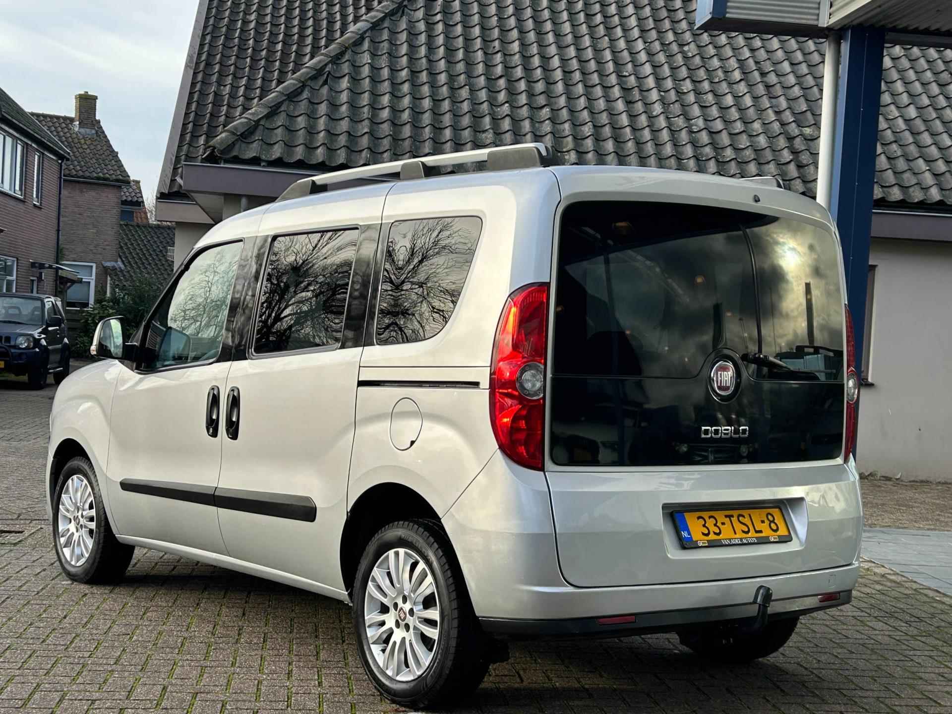 Fiat Doblò 1.4 T-Jet Emotion Clima Cruise LM-Velgen Trekhaak NAP NL-Auto Nette Staat! - 4/25