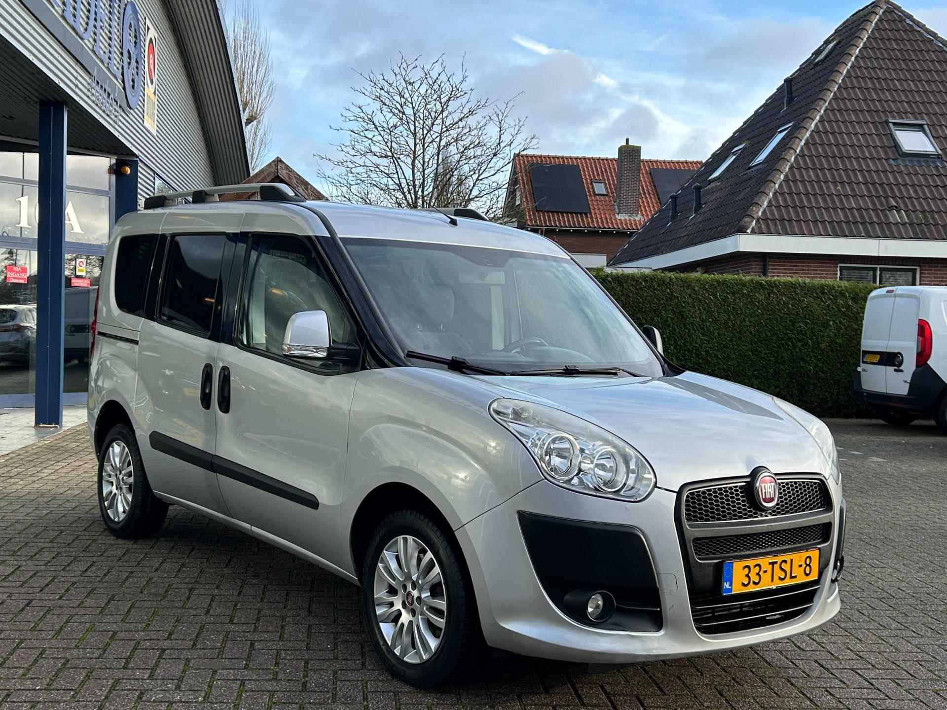 Fiat Doblò 1.4 T-Jet Emotion Clima Cruise LM-Velgen Trekhaak NAP NL-Auto Nette Staat! - 8/25