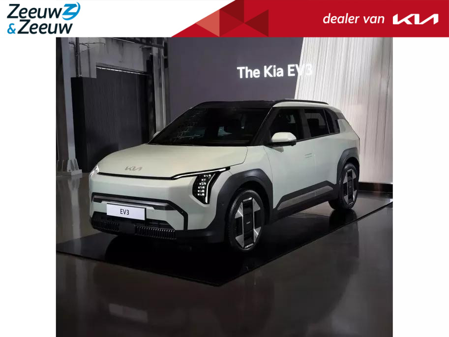 Kia Ev3 Air 58.3kWh of 81.4kWh | Private Lease vanaf 398,- per maand | Nu te bestellen bij Kia Schiedam