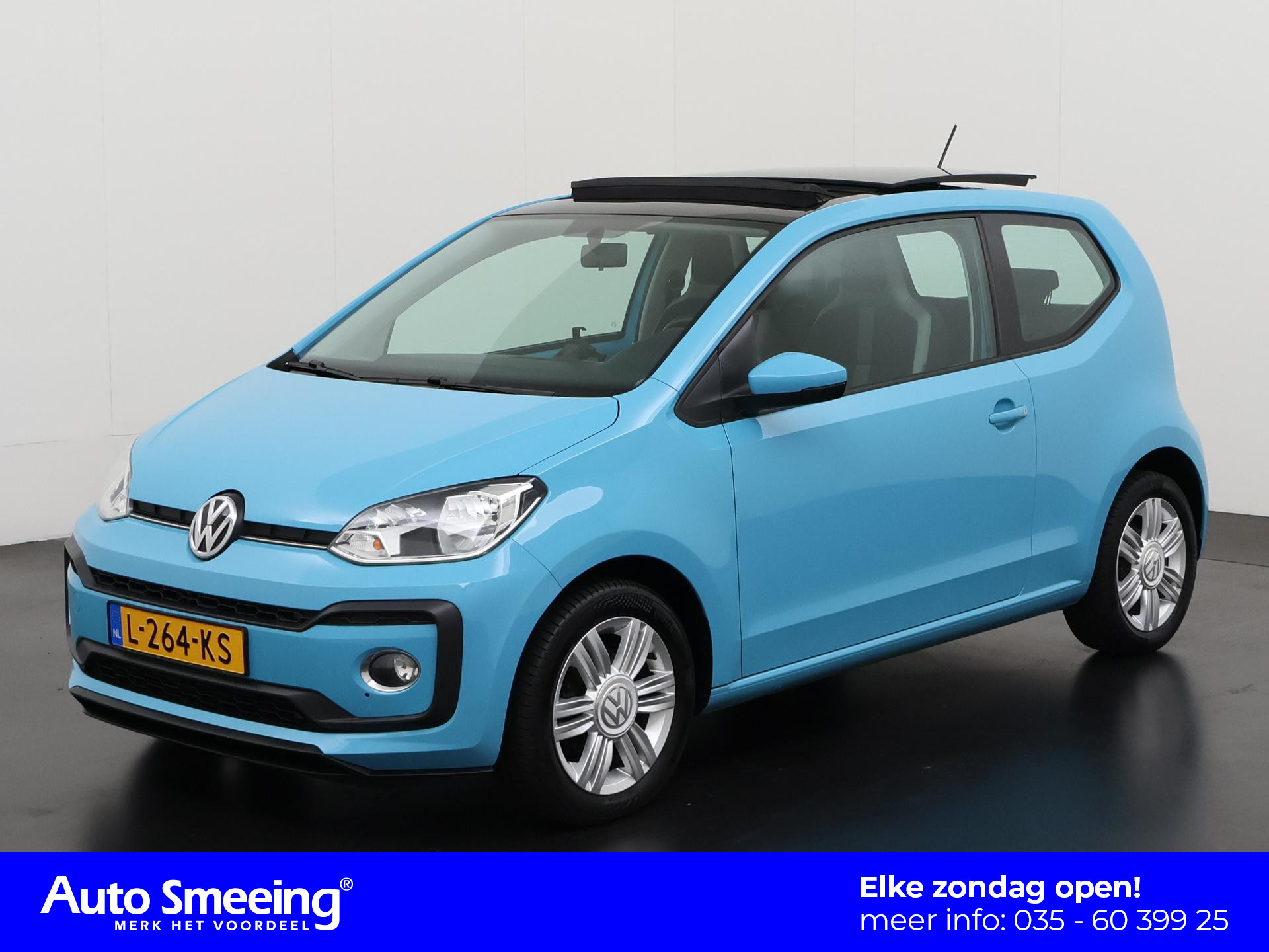 Volkswagen Up! 1.0 TSI BMT high up! | Schuifdak | Parkeersensor | Stoelverwarming | Zondag Open!