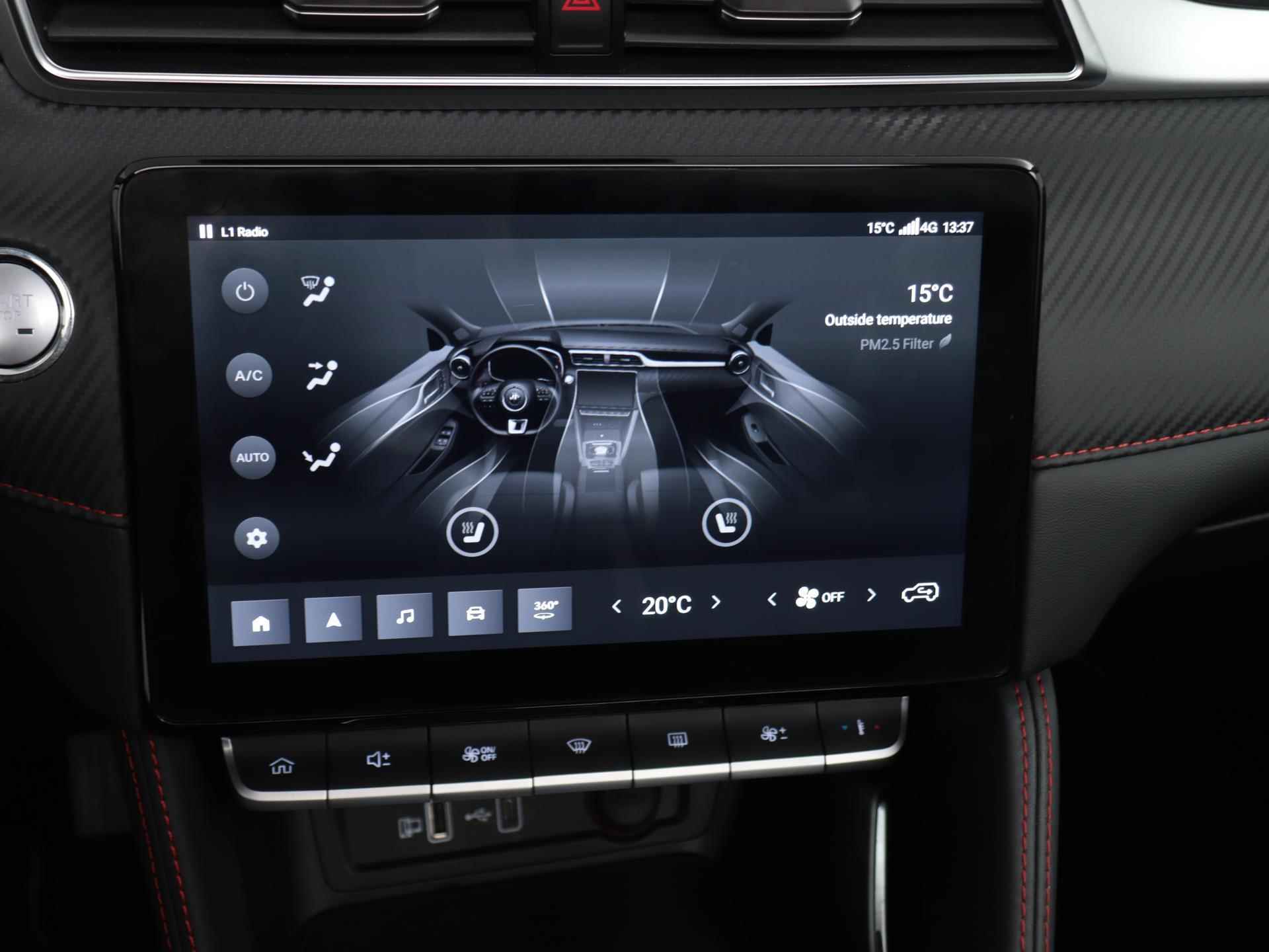 MG ZS EV Standard Range Luxury 50 kWh | Leder | Panoramadak | Led Koplampen | Navi | Apple CarPlay | - 8/20