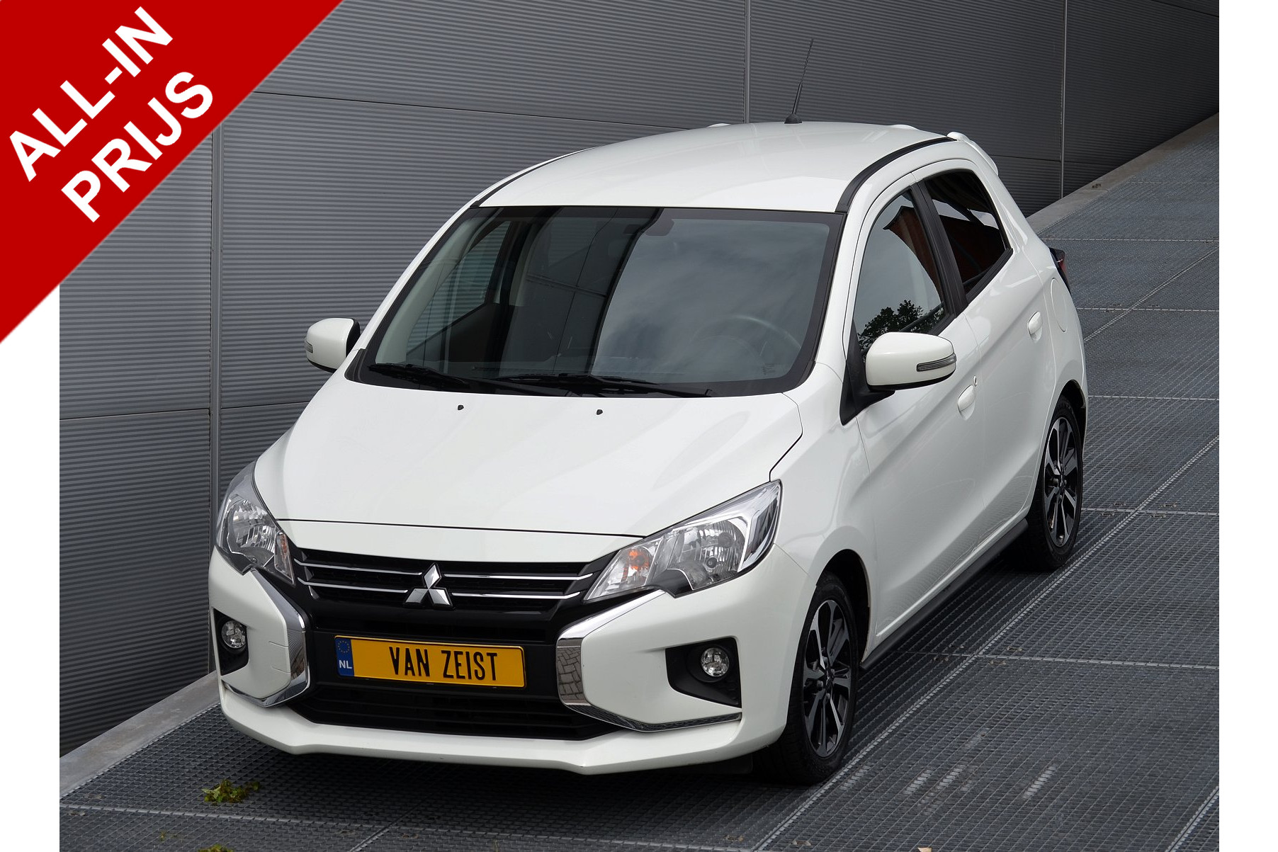 Mitsubishi Space Star 1.2 INSTYLE CLEARTEC | HOGE ZIT | KEYLESS ENTRY | NAVI | CRUISE CONTROL | 15'' VELG | FABRIEKGARANTIE TOT 27-04-2026 | ALL IN RIJKLAARPRIJS