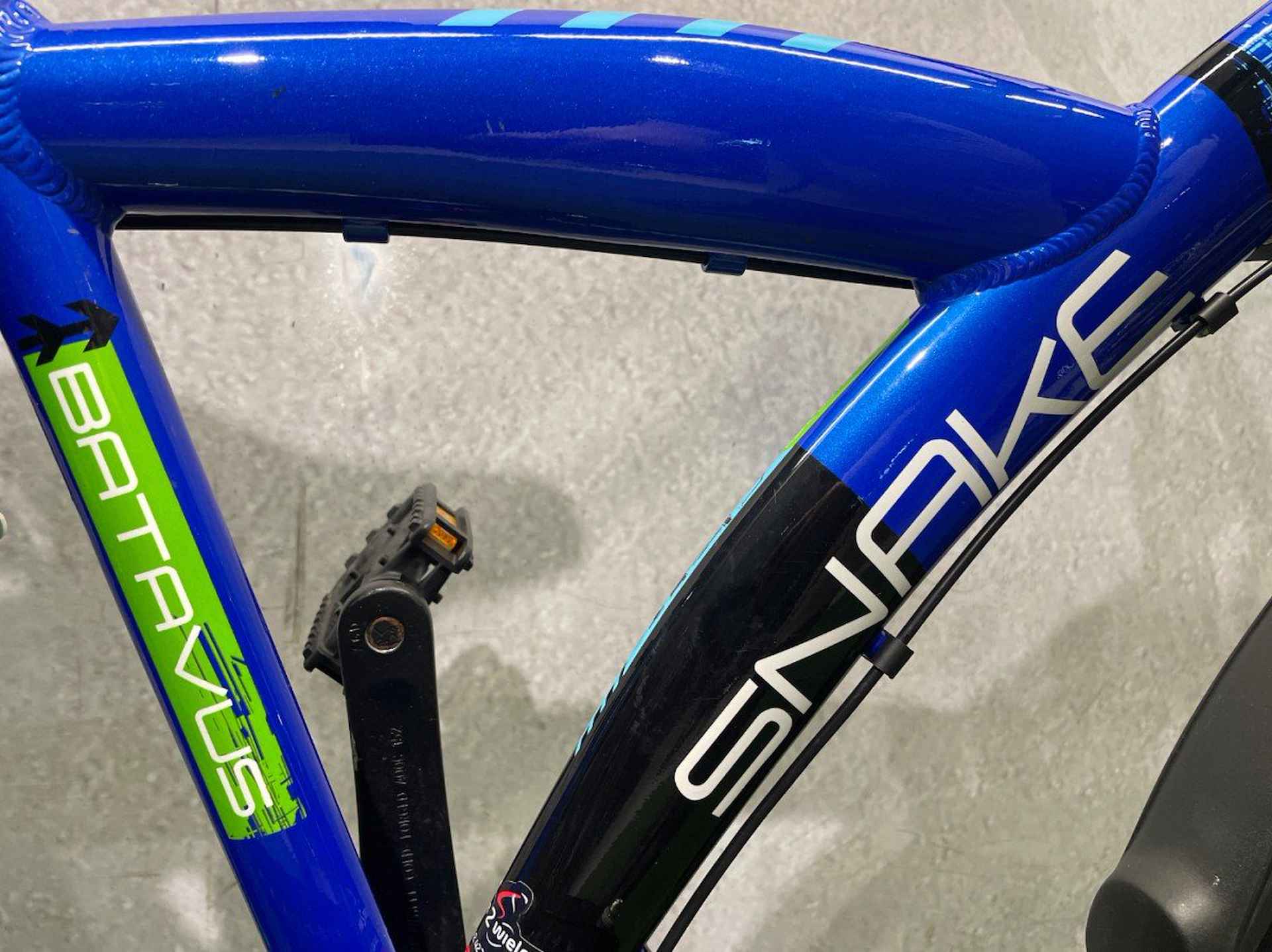 BATAVUS Snake 24 inch 2023! (Nieuw € 549) Jongens Blauw/groen 38cm 2023 - 2/4