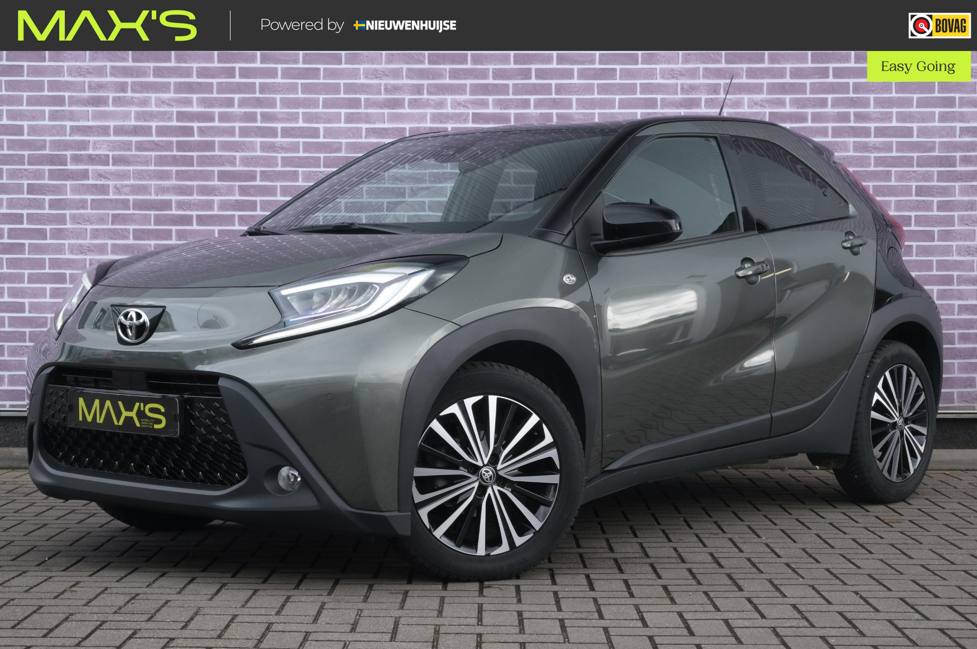 Toyota Aygo X 1.0 VVT-i S-CVT Pulse | Adaptive Cruise Control | Navi |  Stoelverwarming | Apple CarPlay & Android Auto | Camera | Climate Control | Licht & Regen Sensor