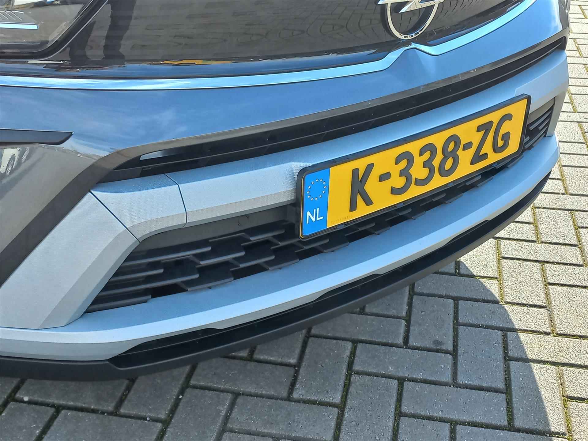 Opel Crossland 1.2 110pk GS-line + extra | Airconditioning | Navigatie |  Lm-velgen | Camera | Trekhaak| - 34/38