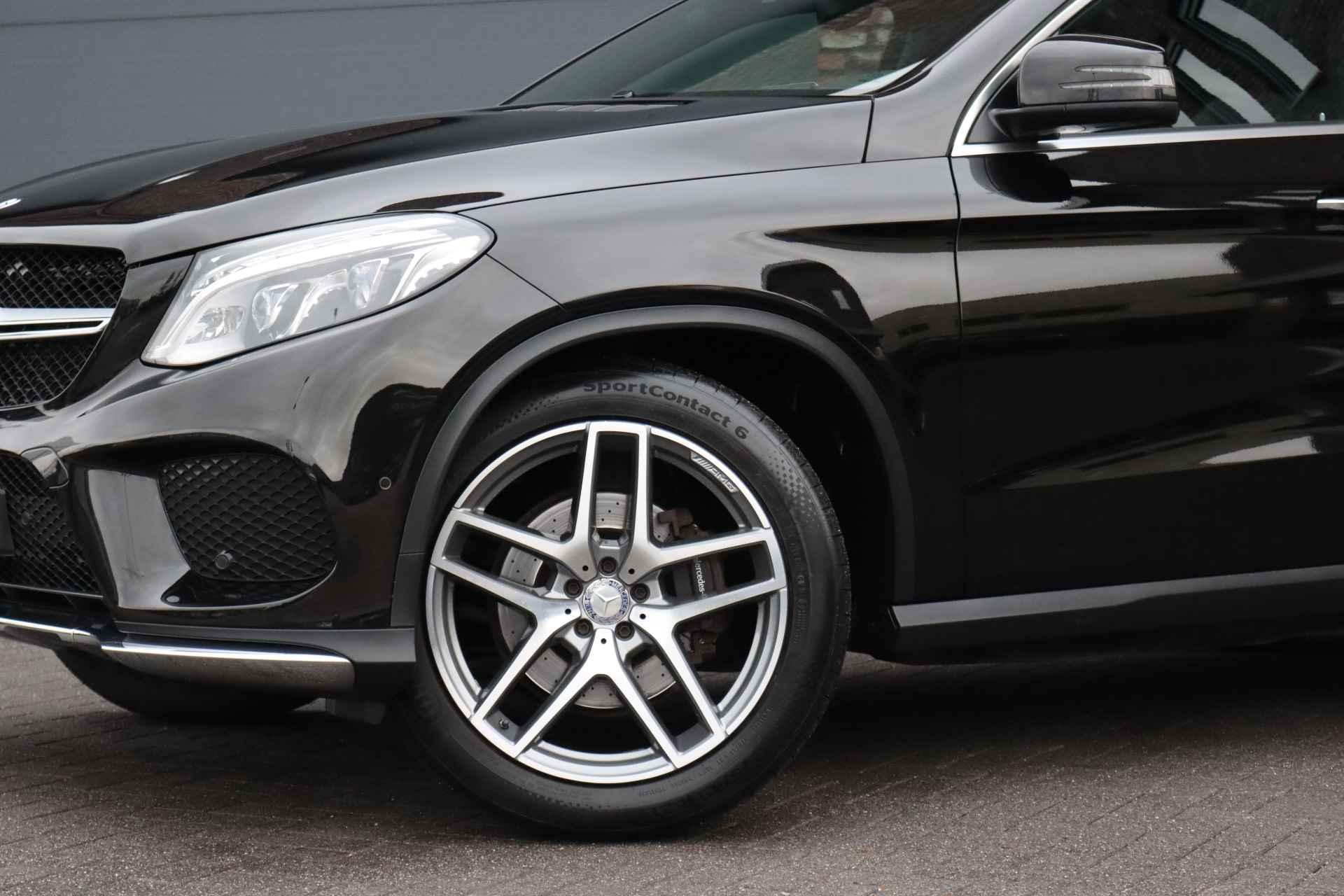 Mercedes-Benz GLE Coupé 350 d 4MATIC AMG Line Aut9 | Luchtvering | Distronic+ | Panoramadak | Trekhaak | Harman&Kardon | Nappa Leder | Memory | Stoelverwarming | Keyless Go | - 18/38