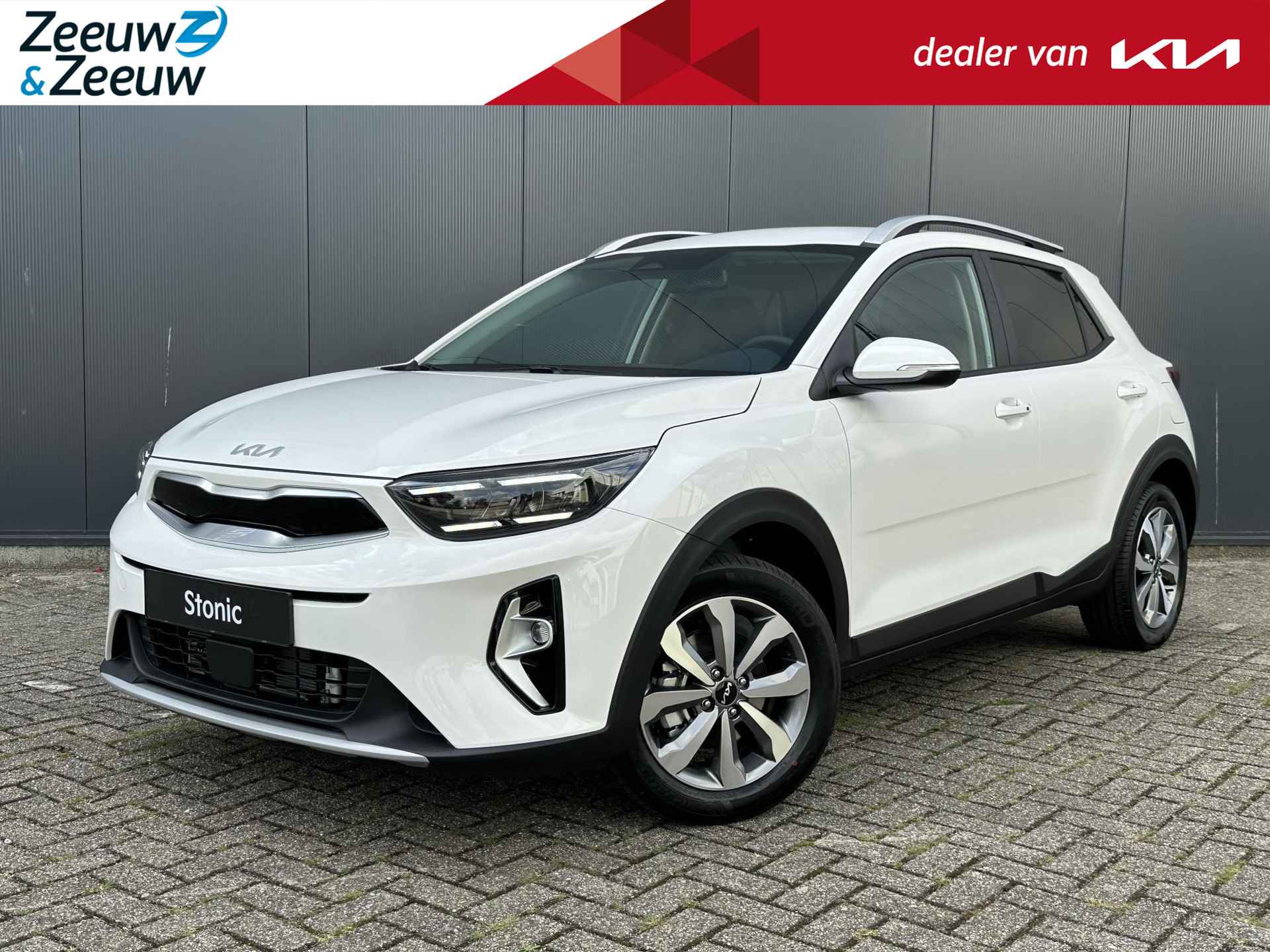 Kia Stonic 1.0 T-GDi DynamicPlusLine | *ANWB ACTIE private lease vanaf €374,-* | *Niet op voorraad* | €2.000,- Actiekorting | Navi | Camera | Clima | LED | Apple Carplay & Android Auto | Keyless Entry - 1/31